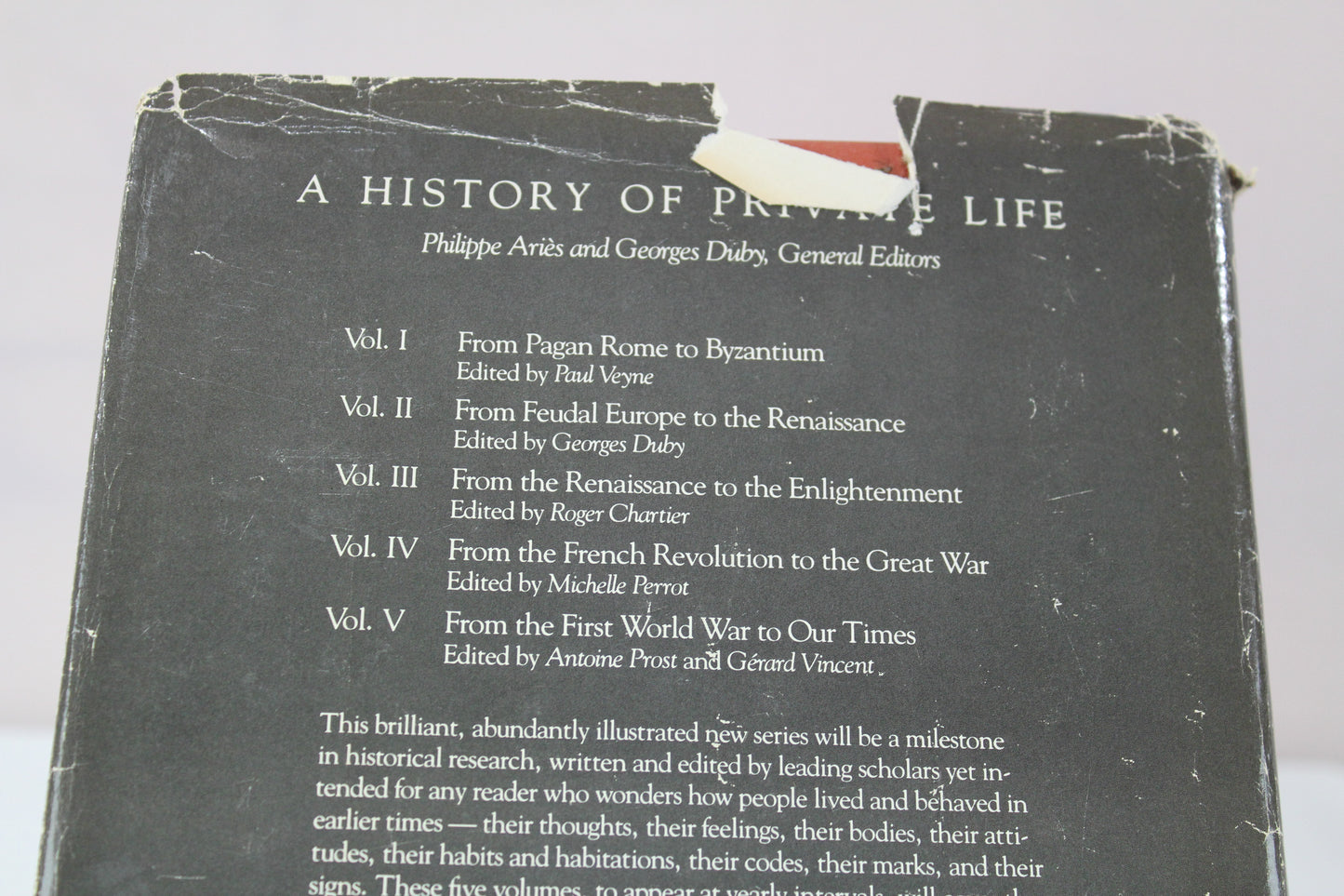 History of Private Life, Volume I: From Pagan Rome to Byzantium by Paul Veyne, Phillippe Ariès, Georges Duby, Arthur Goldhammer