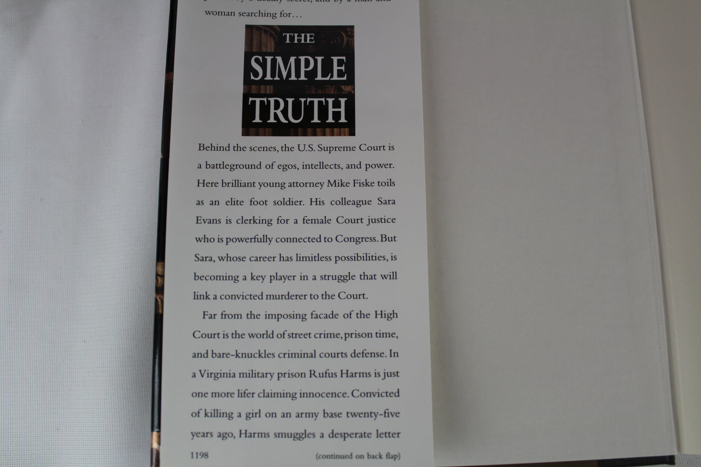 The Simple Truth by David Baldacci