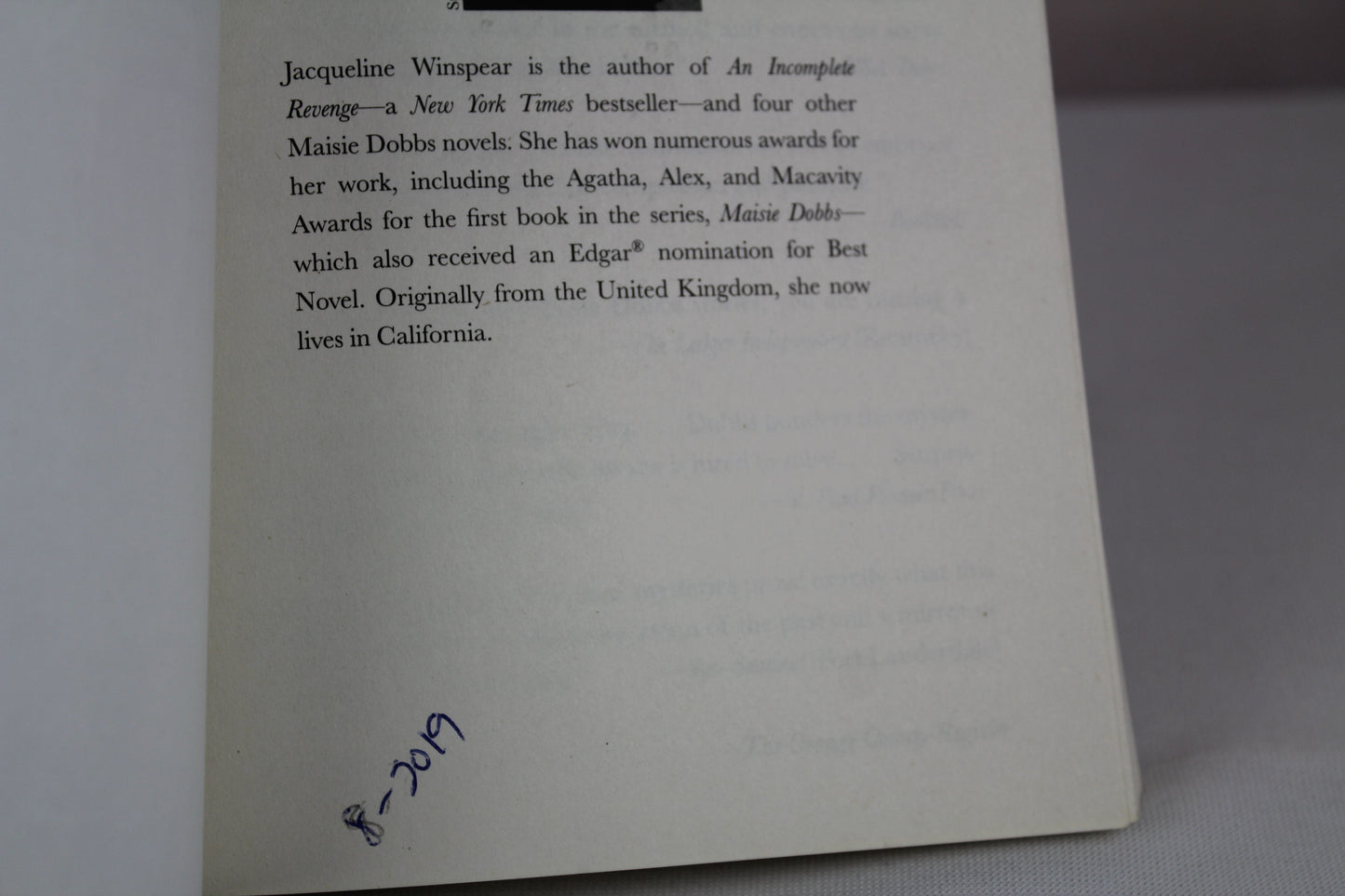 Among the Mad by Jacqueline Winspear
