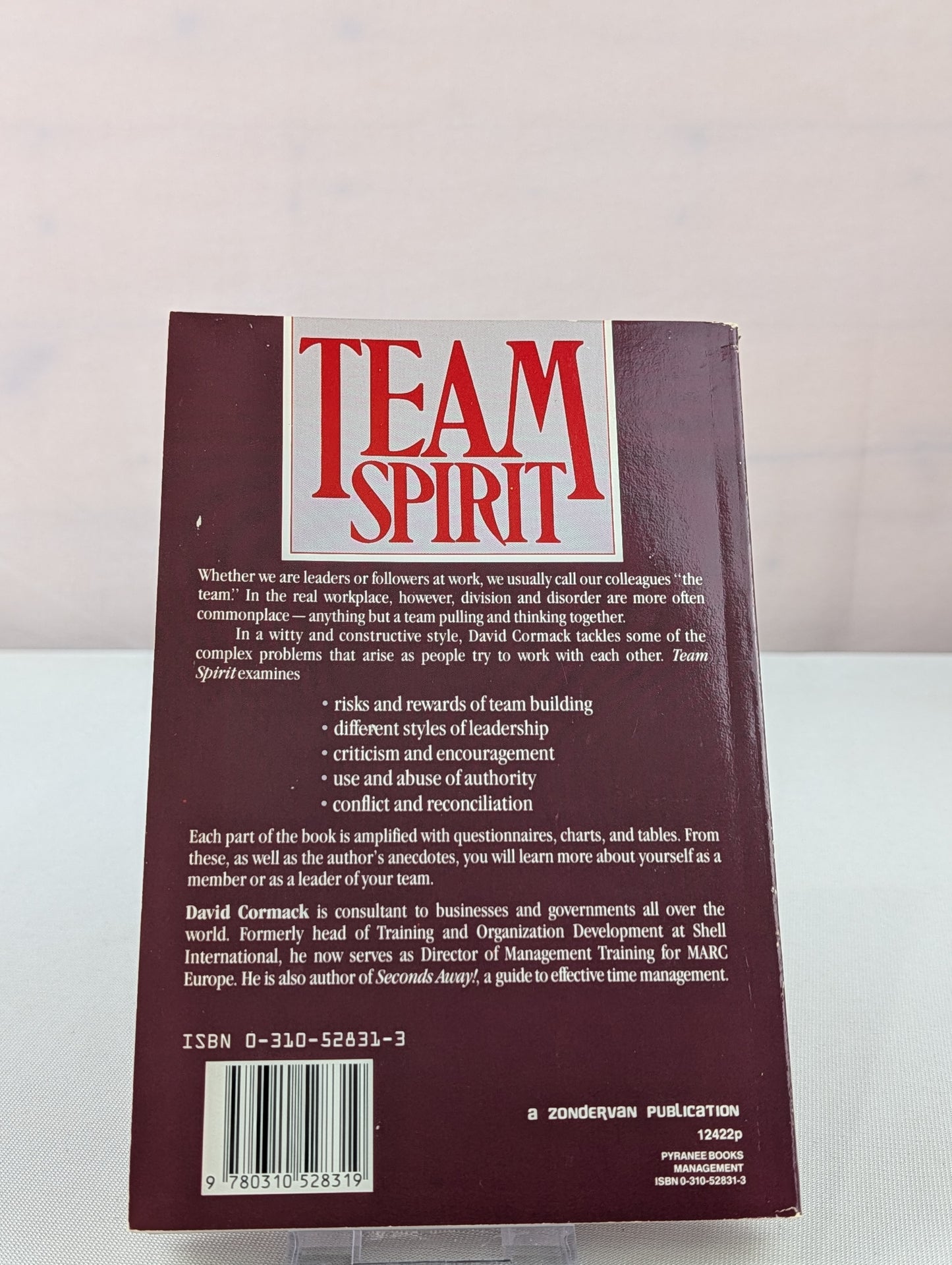 Team Spirit: A Management Handbook/Team Motivation and Commitment, Team Leadership and Membership, Team Evaluation