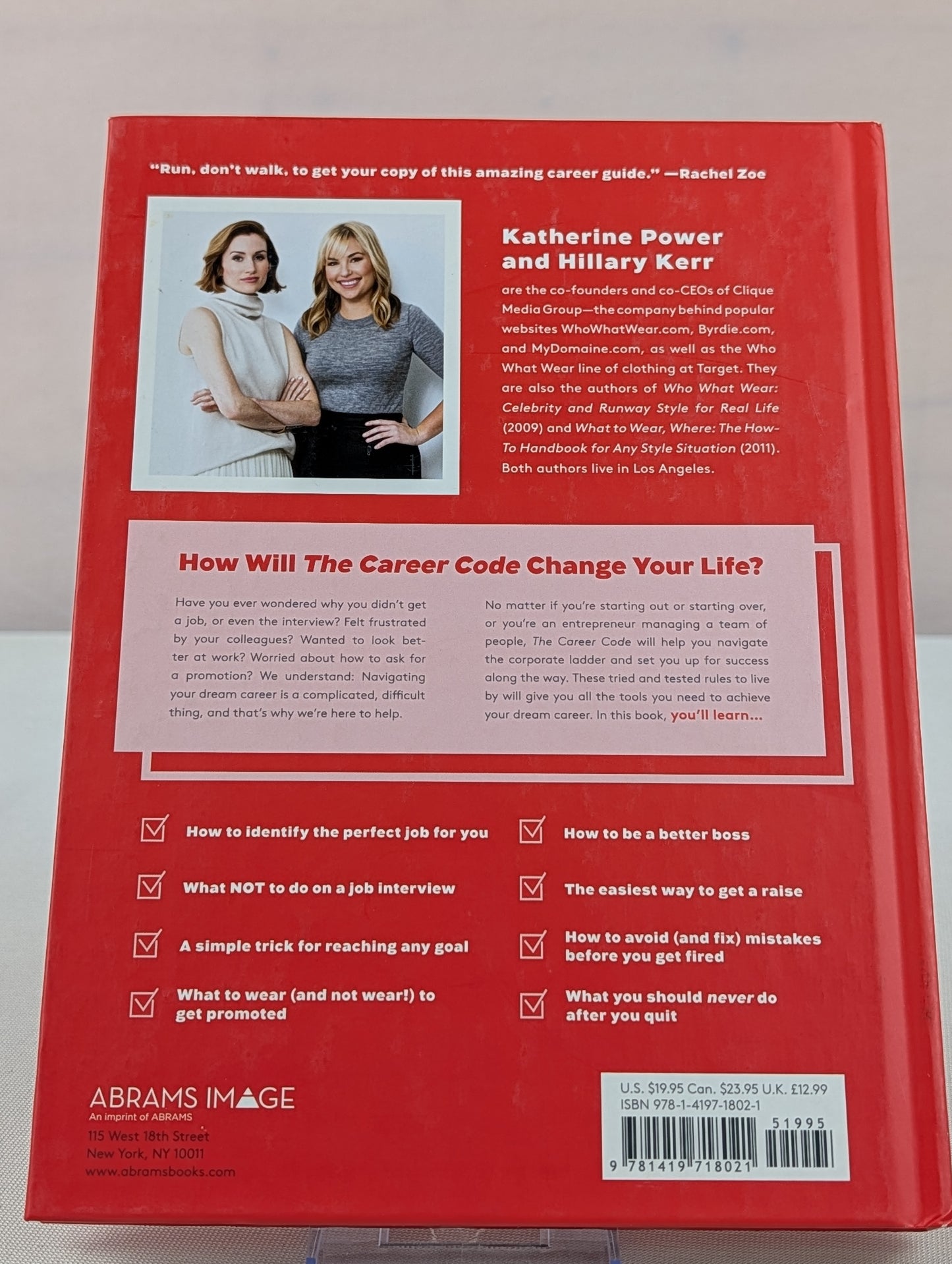 The Career Code: Must-Know Rules for a Strategic, Stylish, and Self-Made Career by Hillary Kerr, Katherine Power
