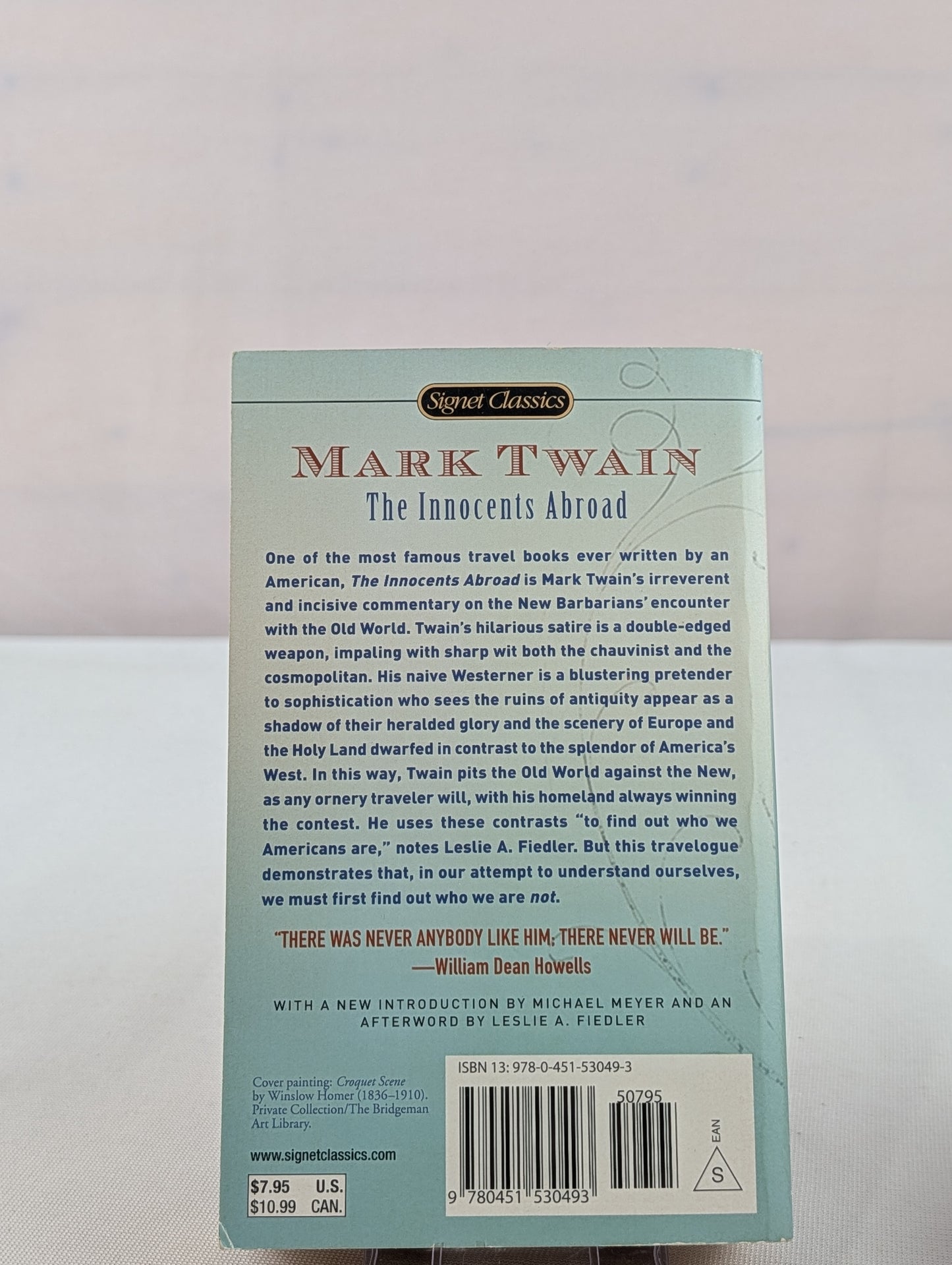 The Innocents Abroad (Signet Classics) by Mark Twain, Michael Meyer, Leslie Feidler