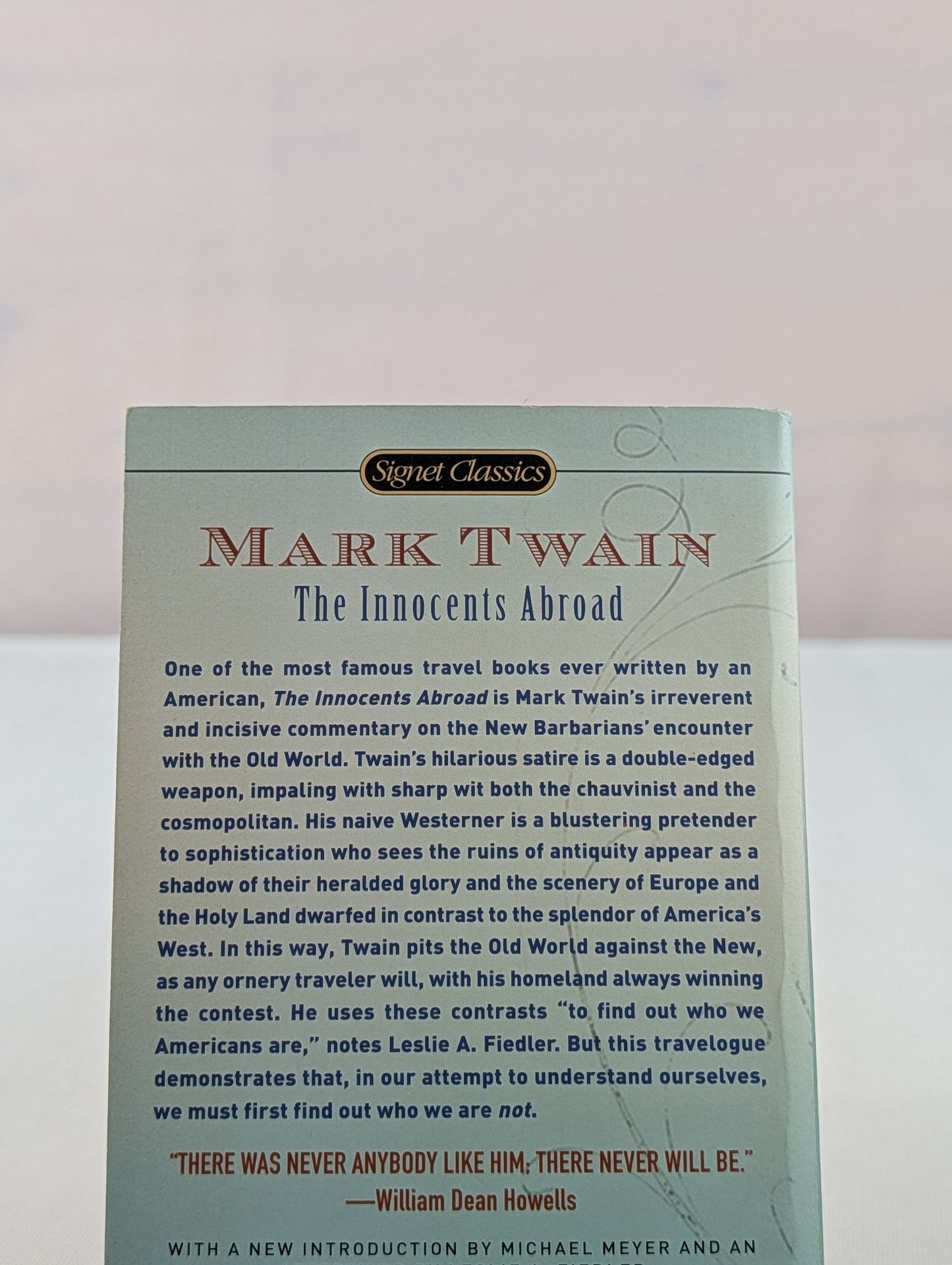 The Innocents Abroad (Signet Classics) by Mark Twain, Michael Meyer, Leslie Feidler