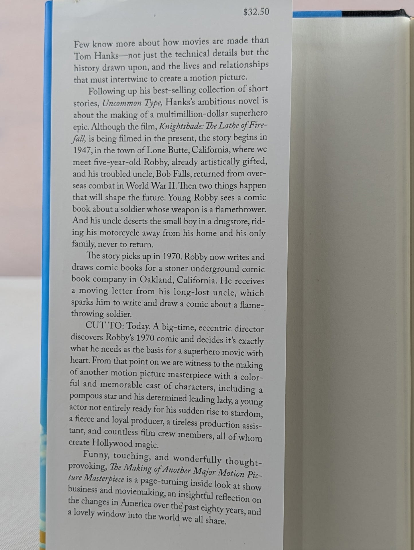 The Making of Another Major Motion Picture Masterpiece: A novel by Tom Hanks, R. Sikoryak