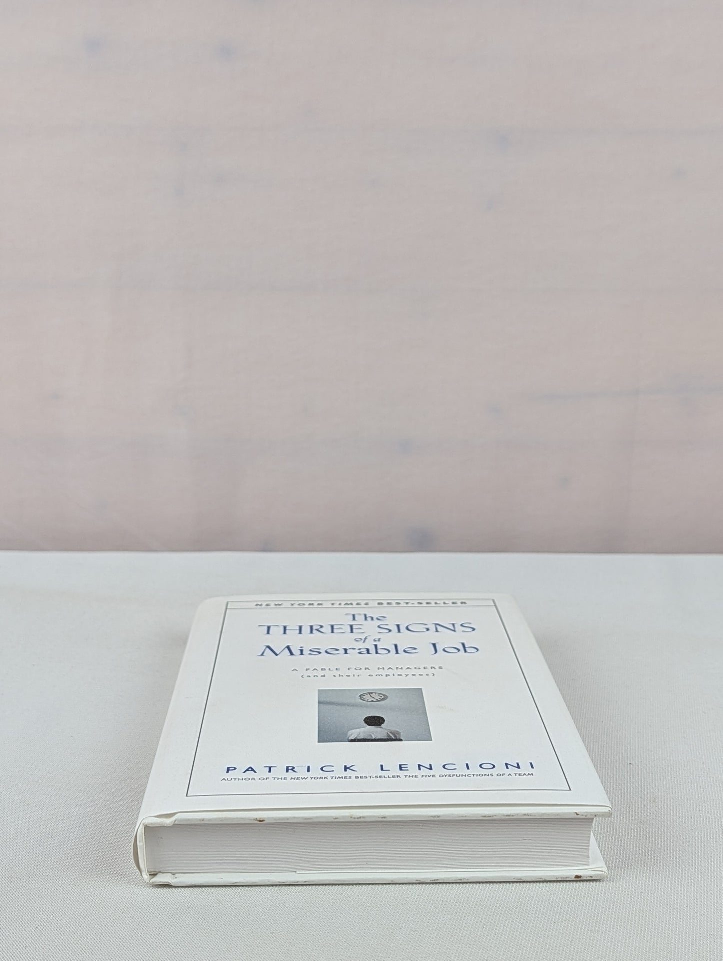 The Three Signs of a Miserable Job: A Fable For Managers (and Their Employees) by Patrick Lencioni