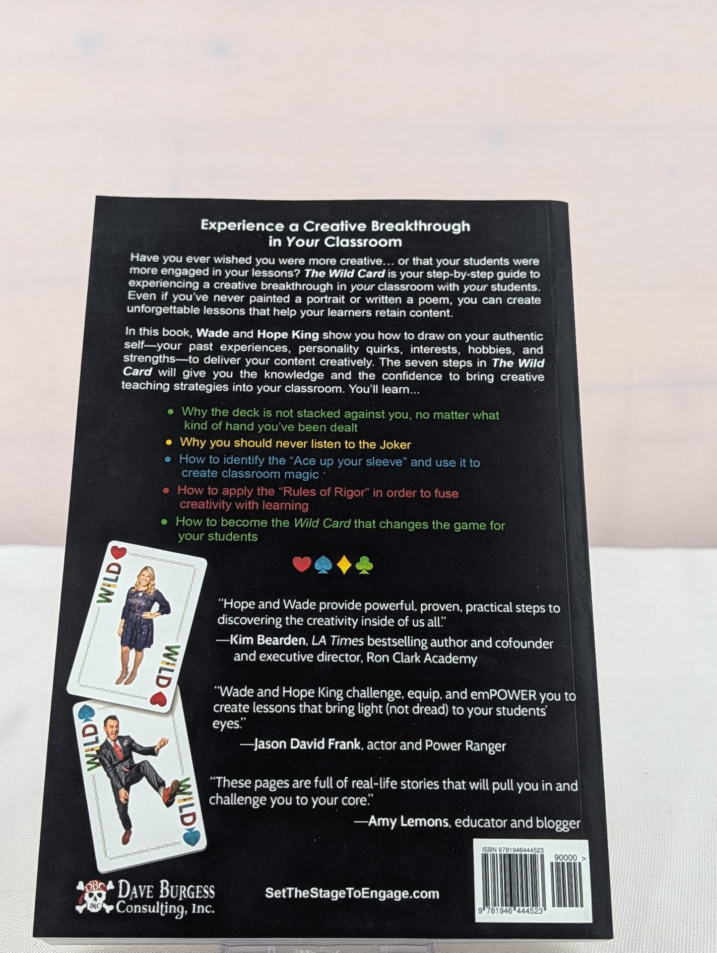 The Wild Card: 7 Steps to an Educator's Creative Breakthrough by Wade King, Hope King