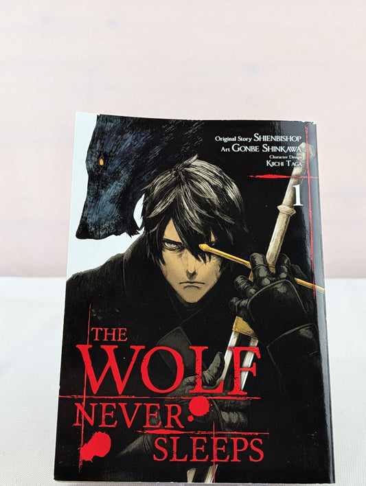 The Wolf Never Sleeps, Vol. 1 by Shienbishop, Kiichi Taga, JASON MOSES, Gonbe Shinkawa, Brandon Bovia