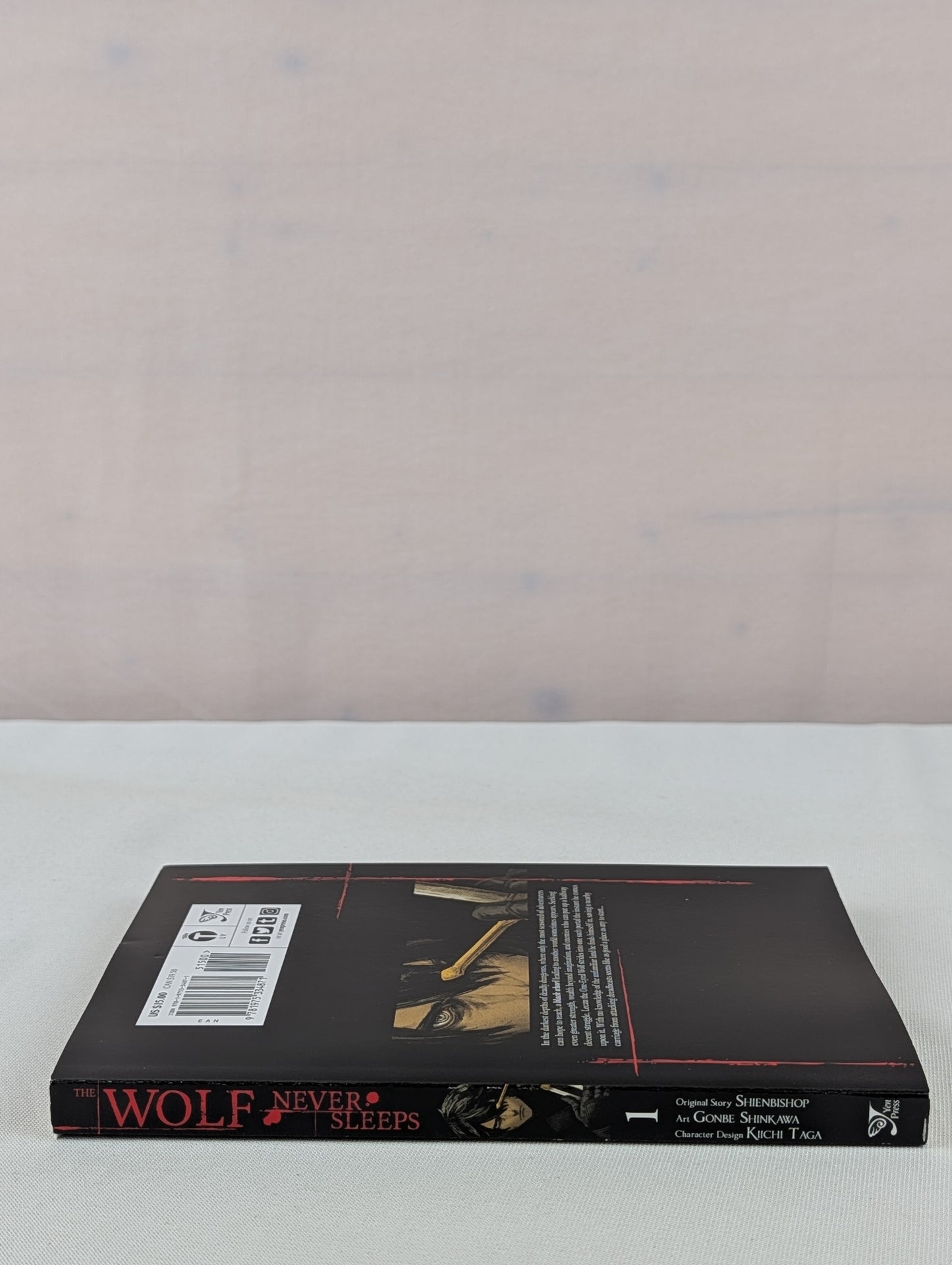 The Wolf Never Sleeps, Vol. 1 by Shienbishop, Kiichi Taga, JASON MOSES, Gonbe Shinkawa, Brandon Bovia