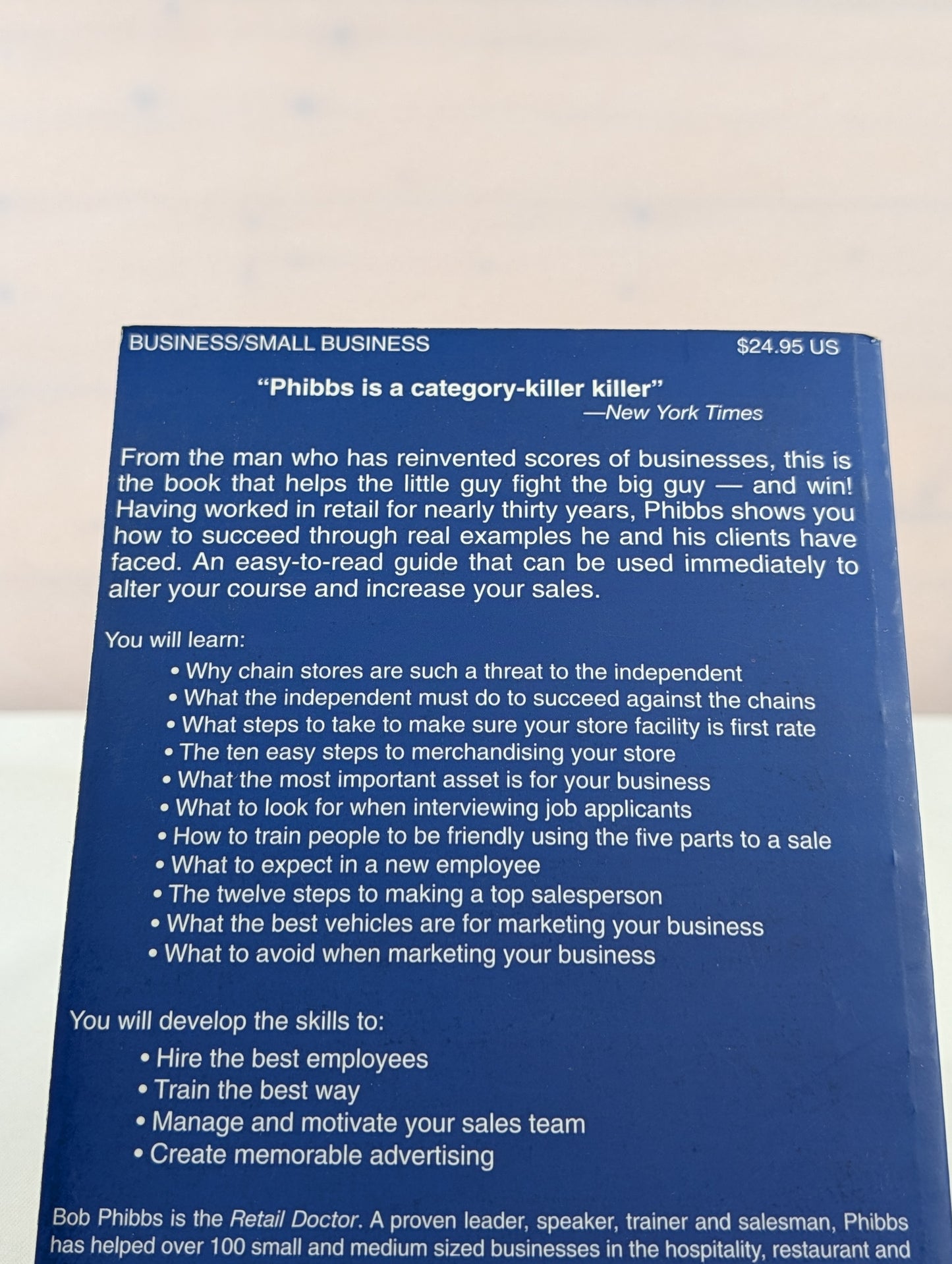 You Can Compete : The Retail Doctor's Tools to Double Your Sales by Bob Phibbs