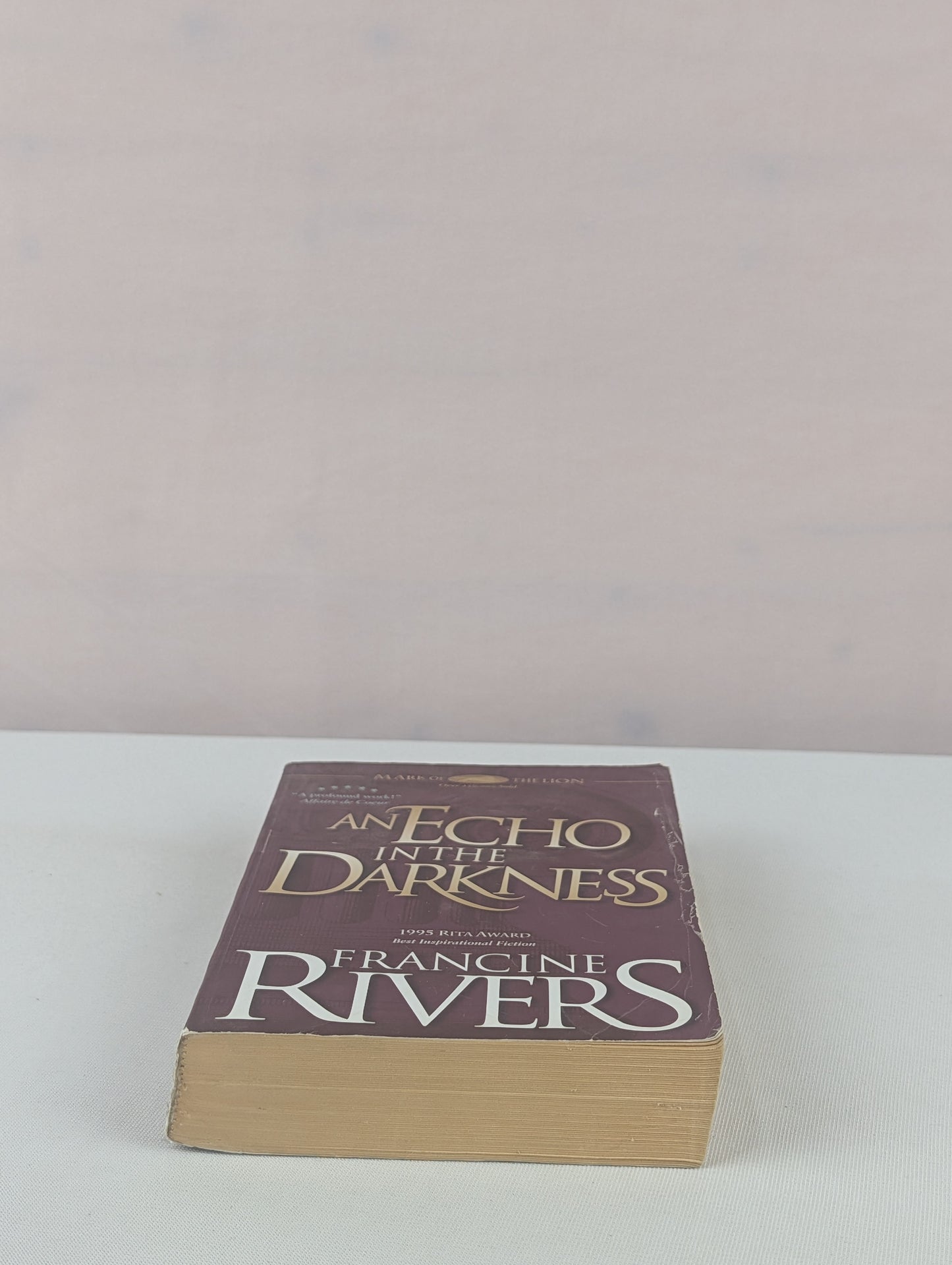 An Echo in the Darkness: Mark of the Lion Series Book 2 (Christian Historical Fiction Novel Set in 1st Century Rome) by Francine Rivers