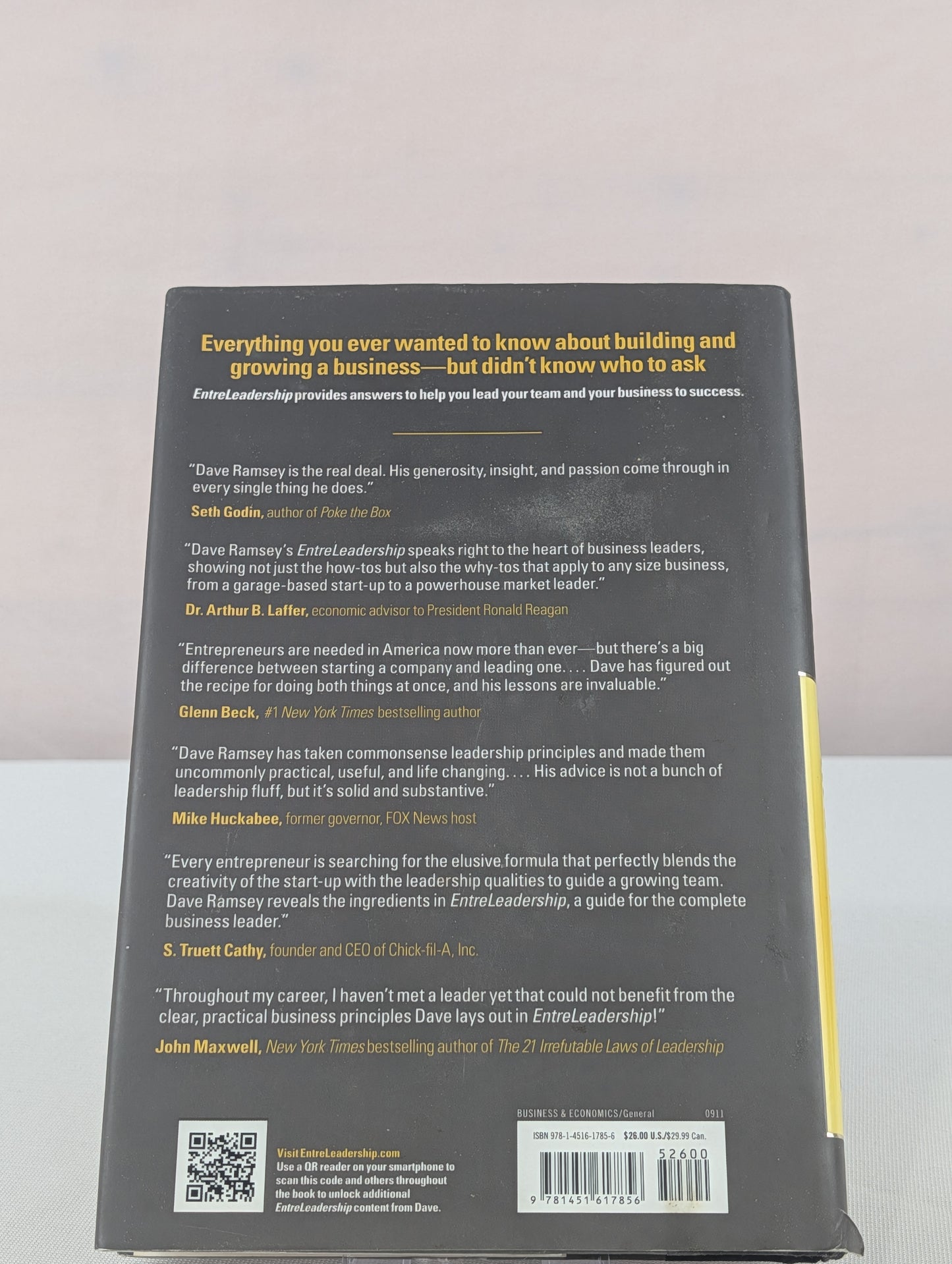 EntreLeadership: 20 Years of Practical Business Wisdom from the Trenches by Dave Ramsey