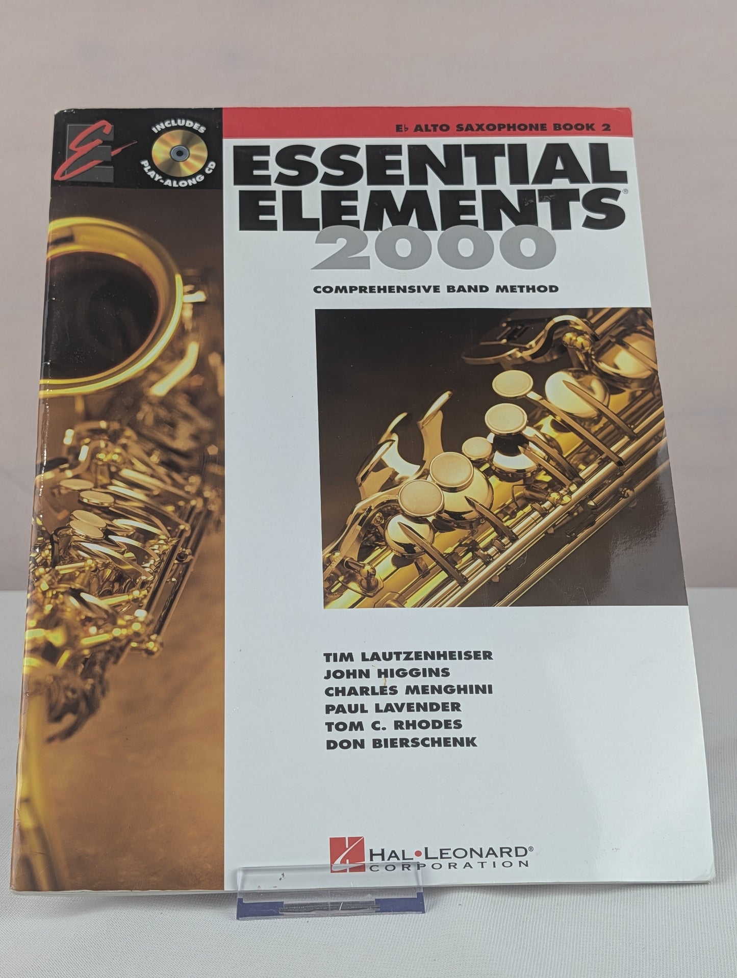 Essential Elements for Band - Eb Alto Saxophone Book 2 with EEi | Intermediate Method Songbook and Sheet Music for Students and Teachers | Band Practice, Technique, and Performance Development Guide by Various