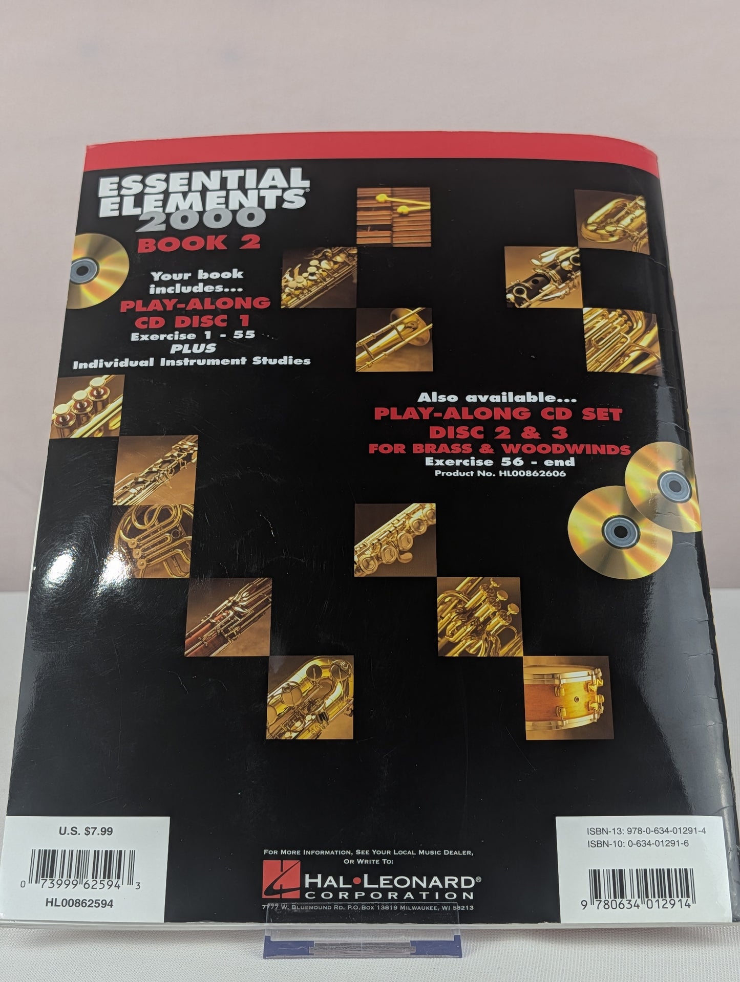 Essential Elements for Band - Eb Alto Saxophone Book 2 with EEi | Intermediate Method Songbook and Sheet Music for Students and Teachers | Band Practice, Technique, and Performance Development Guide by Various