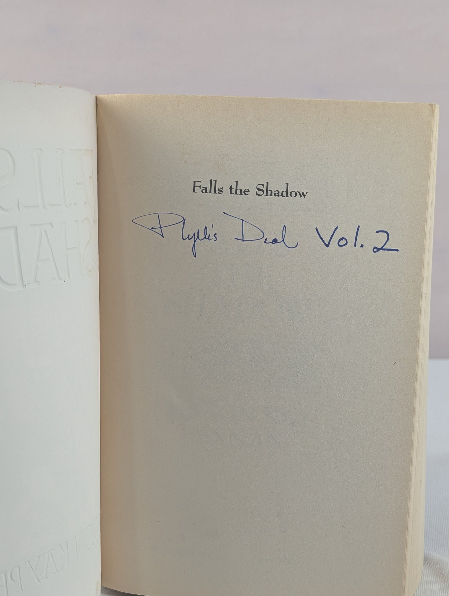 Falls the Shadow by Sharon Kay Penman