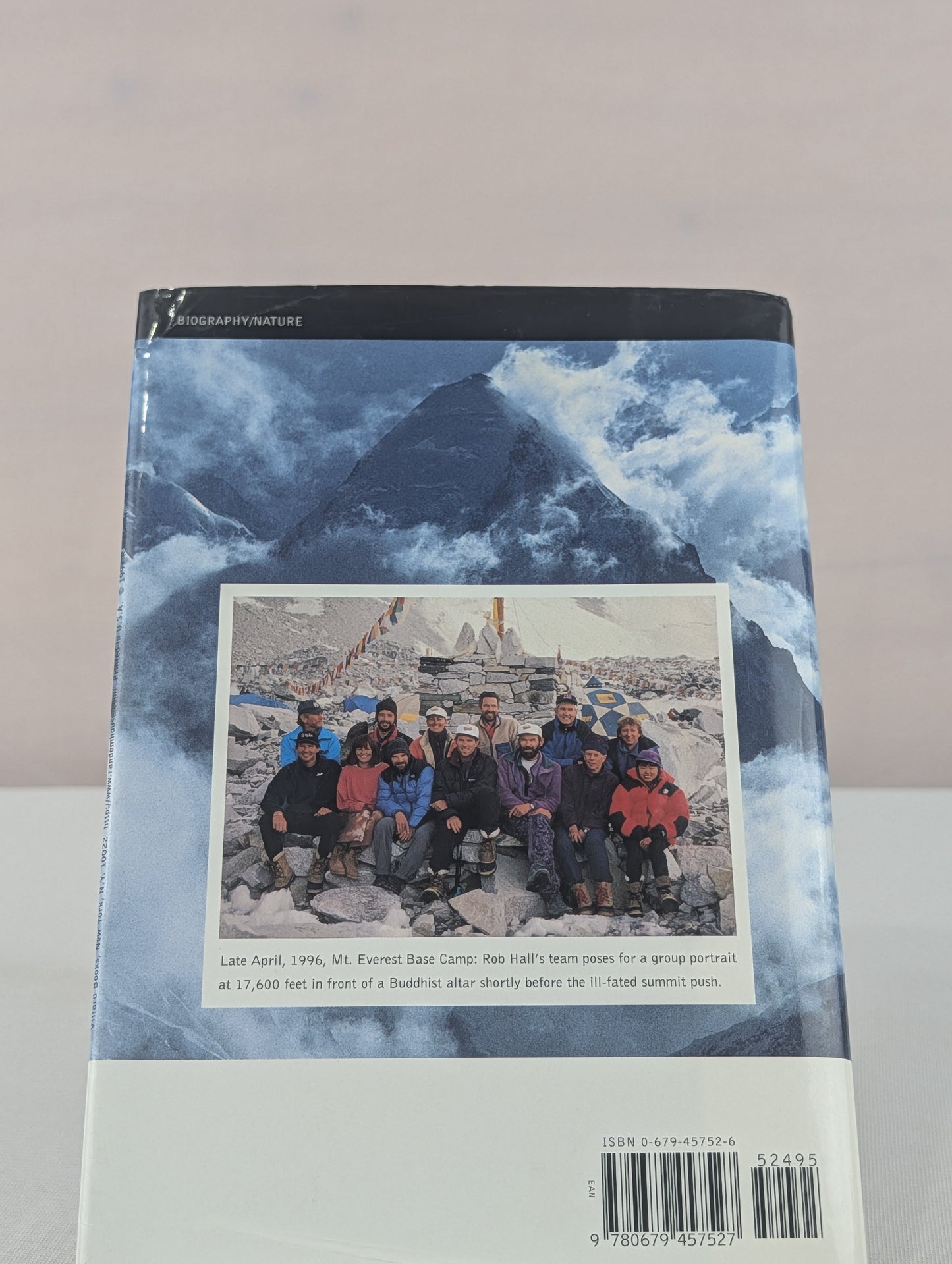 Into Thin Air: A Personal Account of the Mount Everest Disaster by Jon Krakauer