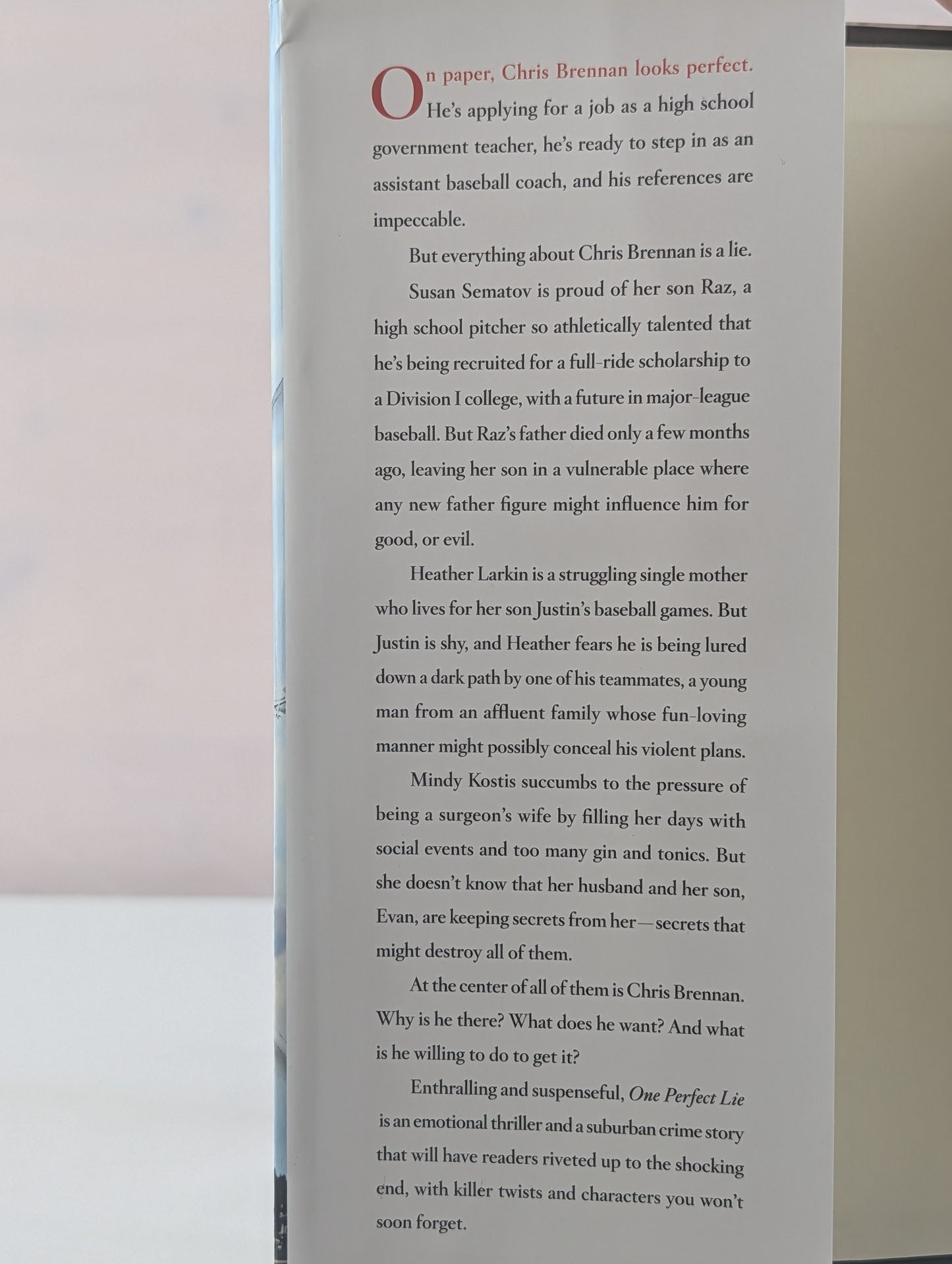 One Perfect Lie by Lisa Scottoline