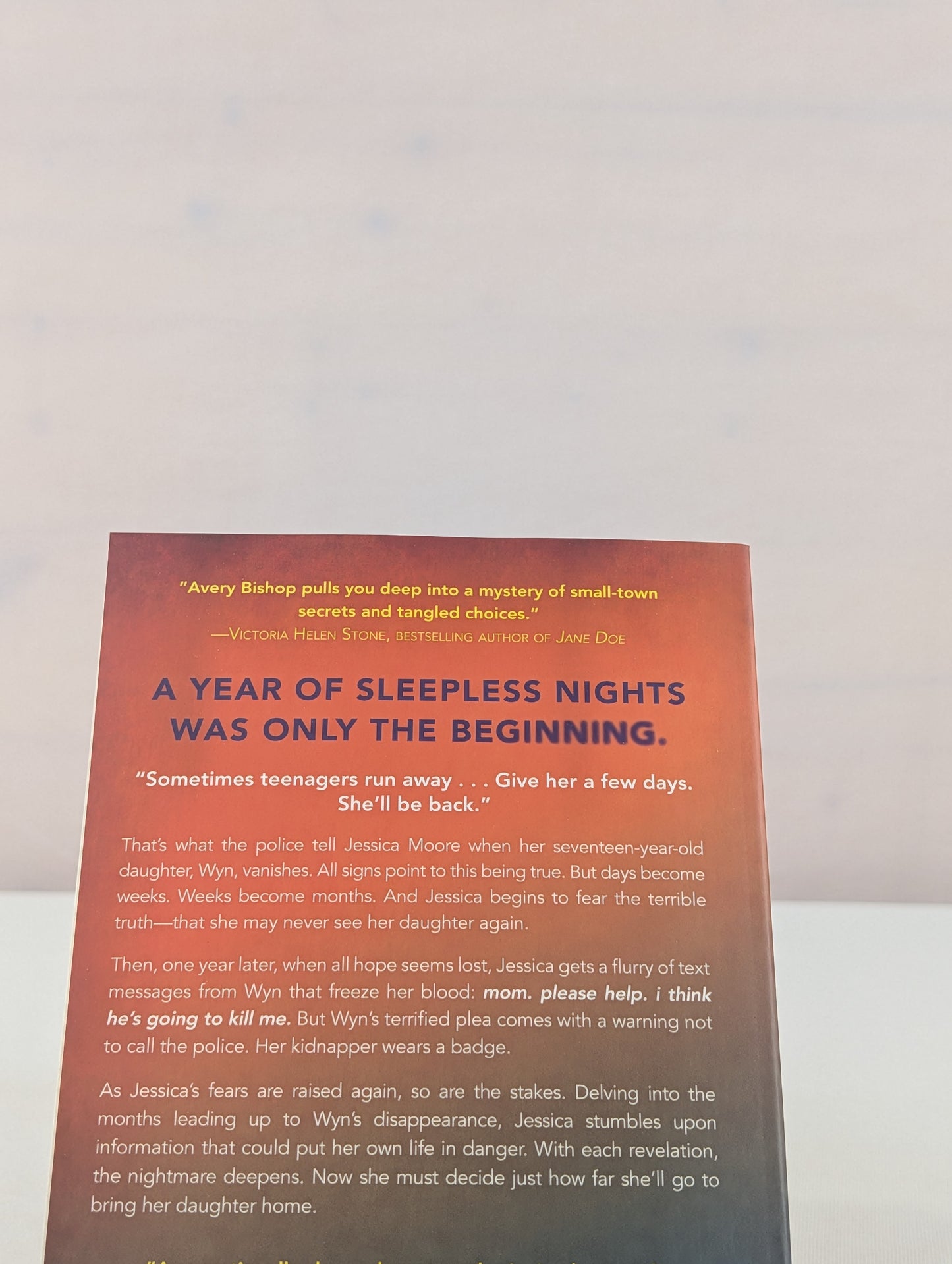 One Year Gone: A Novel by Avery Bishop