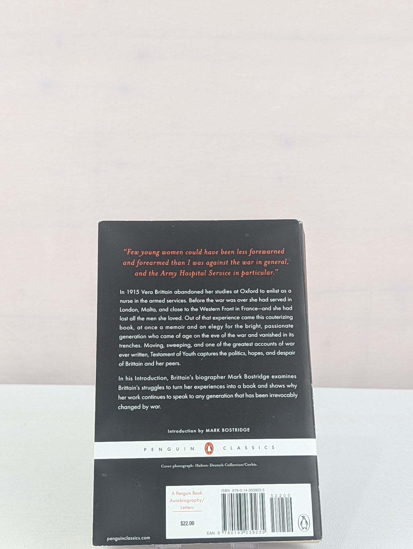 Testament of Youth (Penguin Classics) by Vera Brittain, Mark Bostridge, Shirley Williams