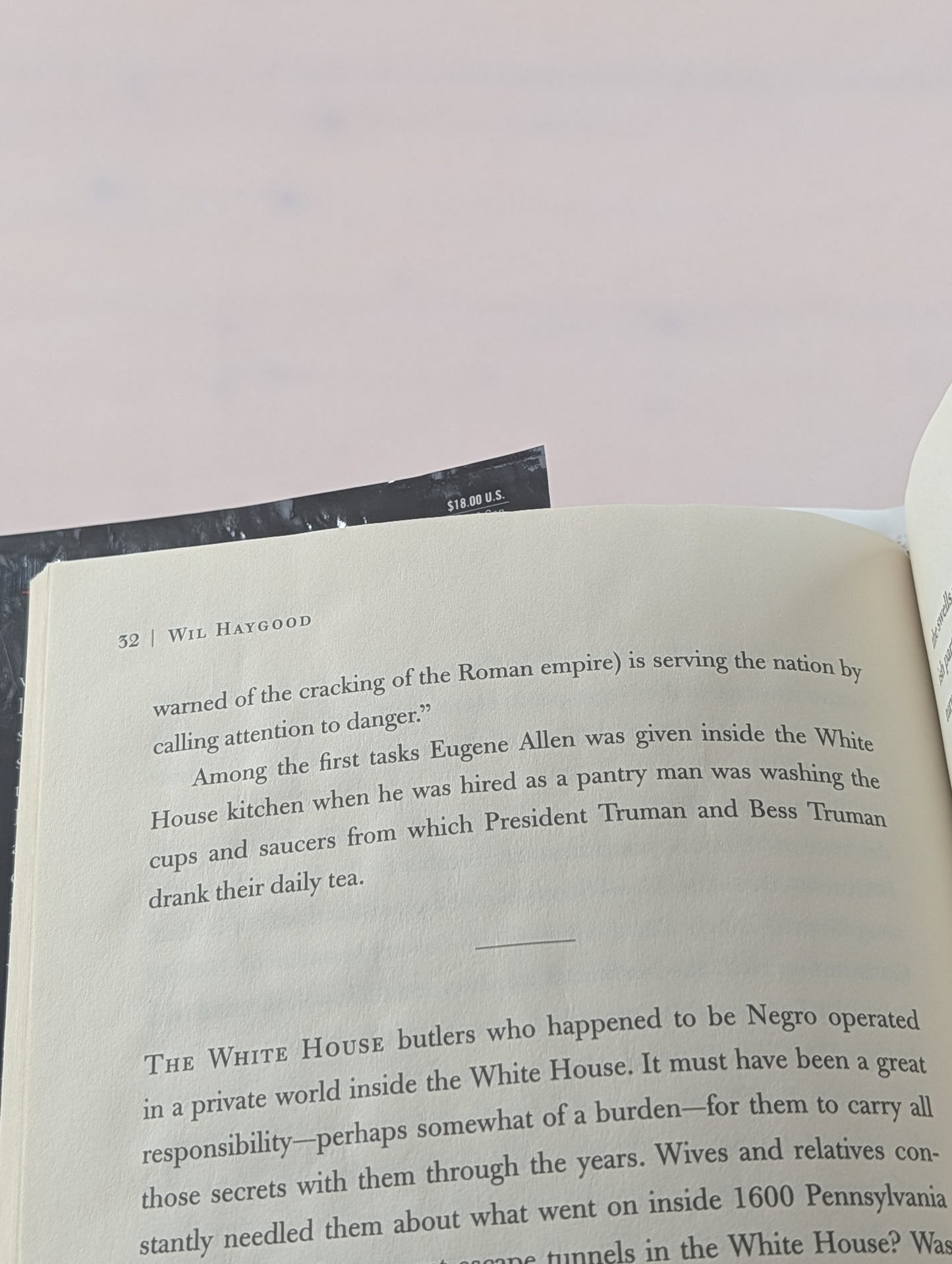 The Butler: A Witness to History by Wil Haygood