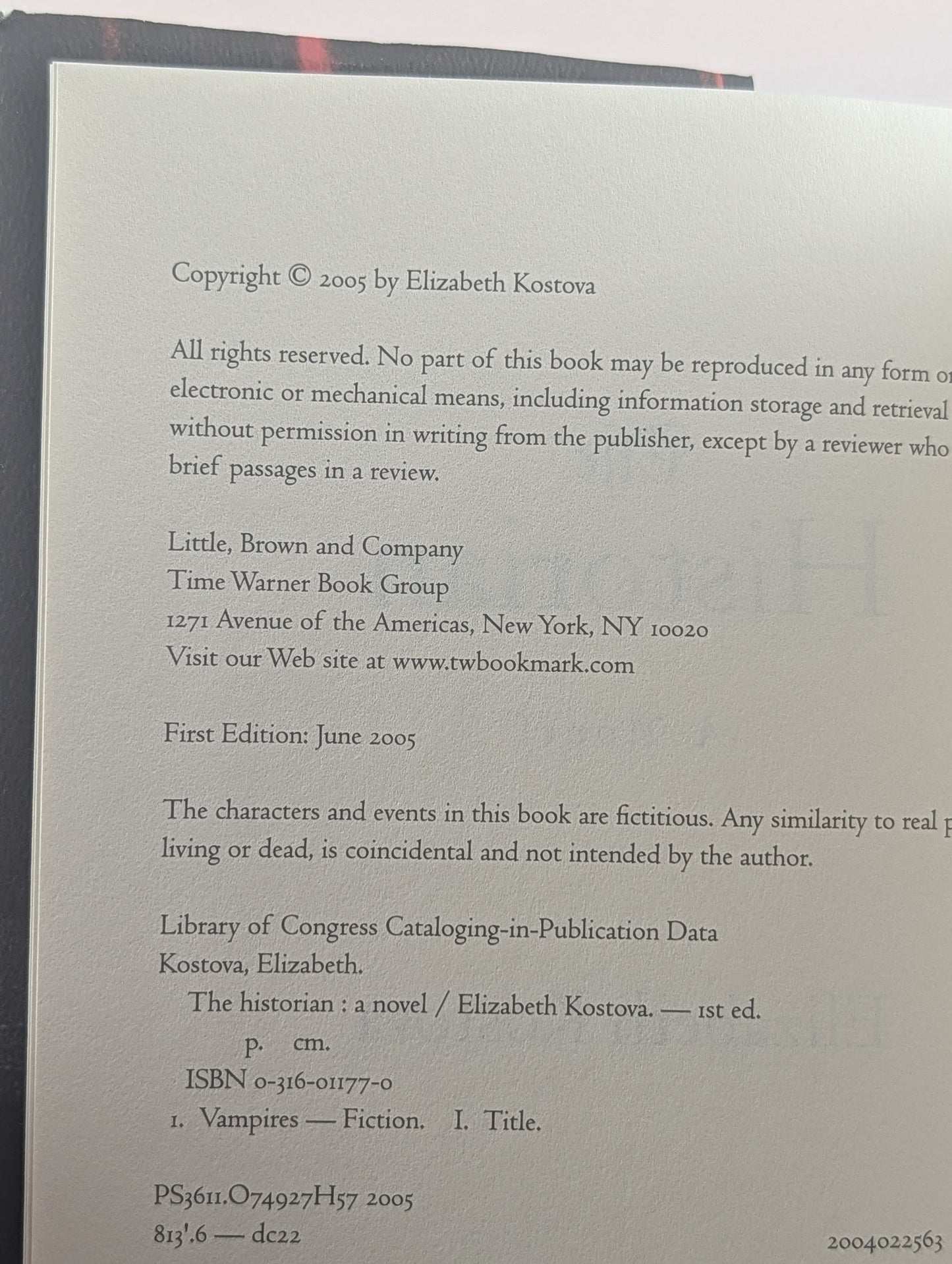 The Historian by Elizabeth Kostova