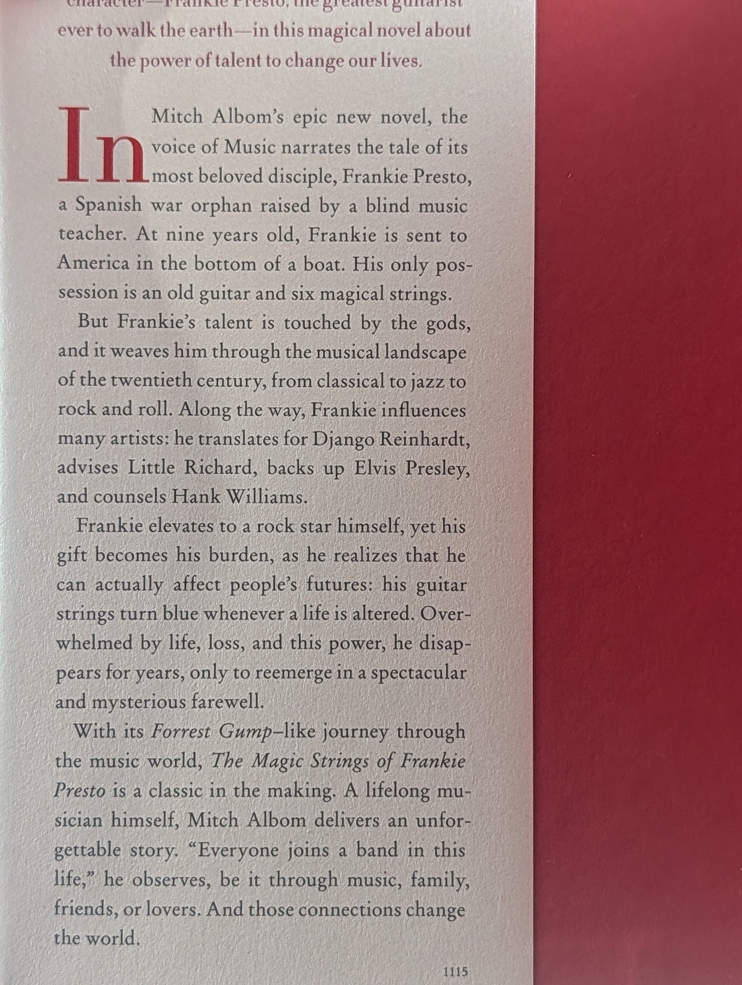 The Magic Strings of Frankie Presto: A Novel by Mitch Albom