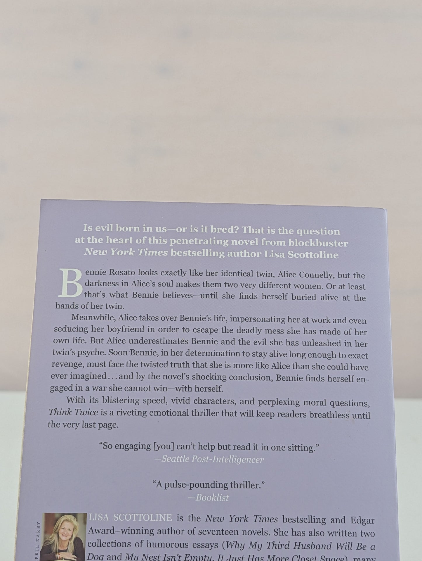 Think Twice by Lisa Scottoline