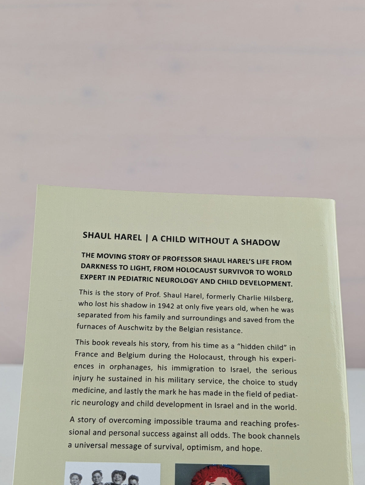 A Child Without a Shadow by Prof. Shaul Harel, Dalia Harel, Ela Moscovitch-Weiss