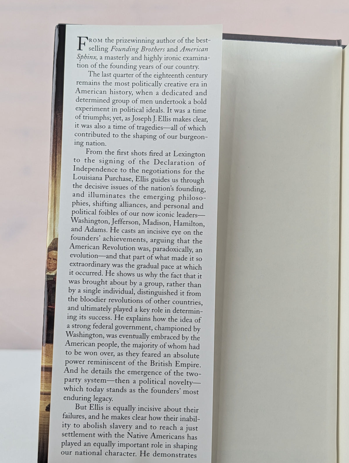 American Creation: Triumphs and Tragedies at the Founding of the Republic by Joseph J. Ellis