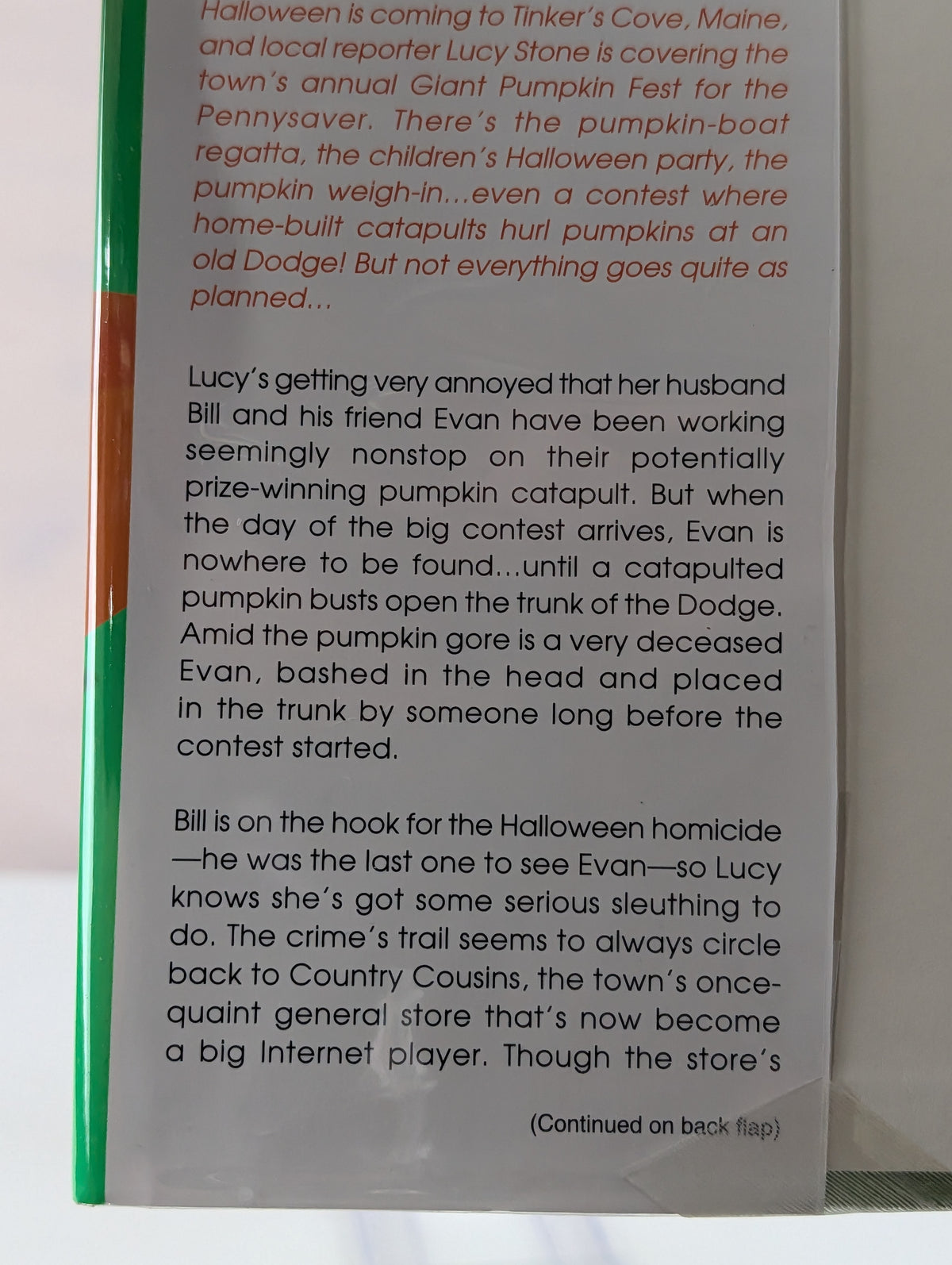 Candy Corn Murder (A Lucy Stone Mystery) by Leslie Meier