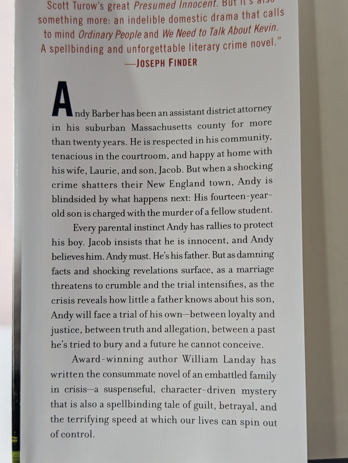 Defending Jacob: A Novel by William Landay