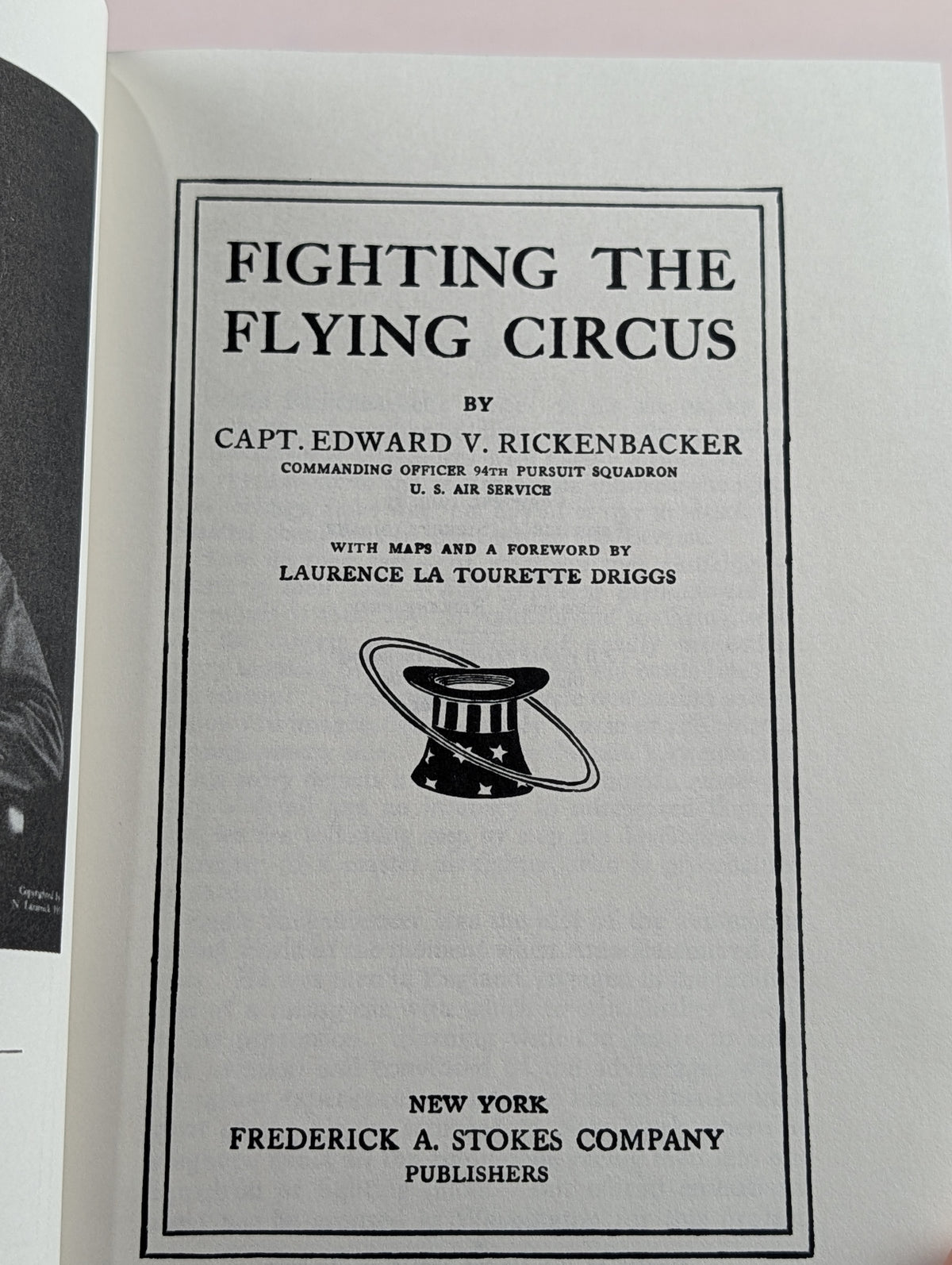 Fighting the Flying Circus by Edward V. Rickenbacker