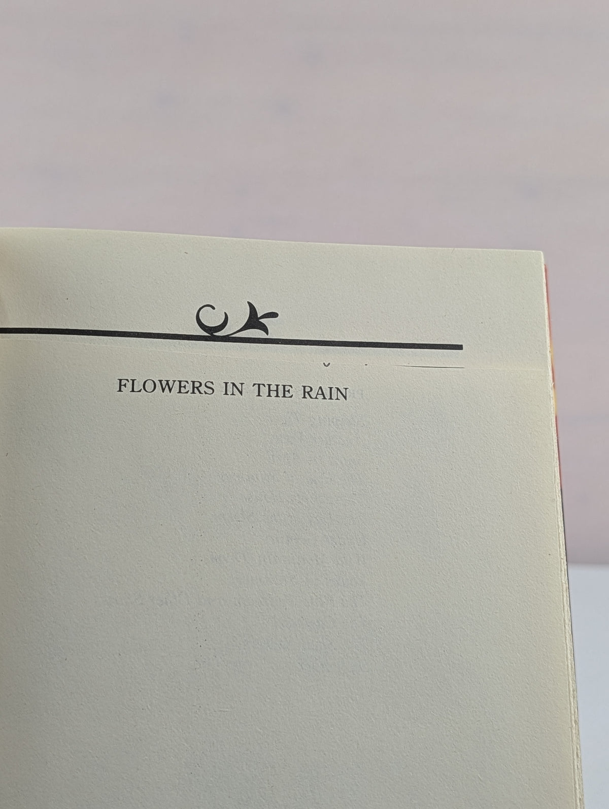 Flowers in the Rain & Other Stories by Rosamunde Pilcher