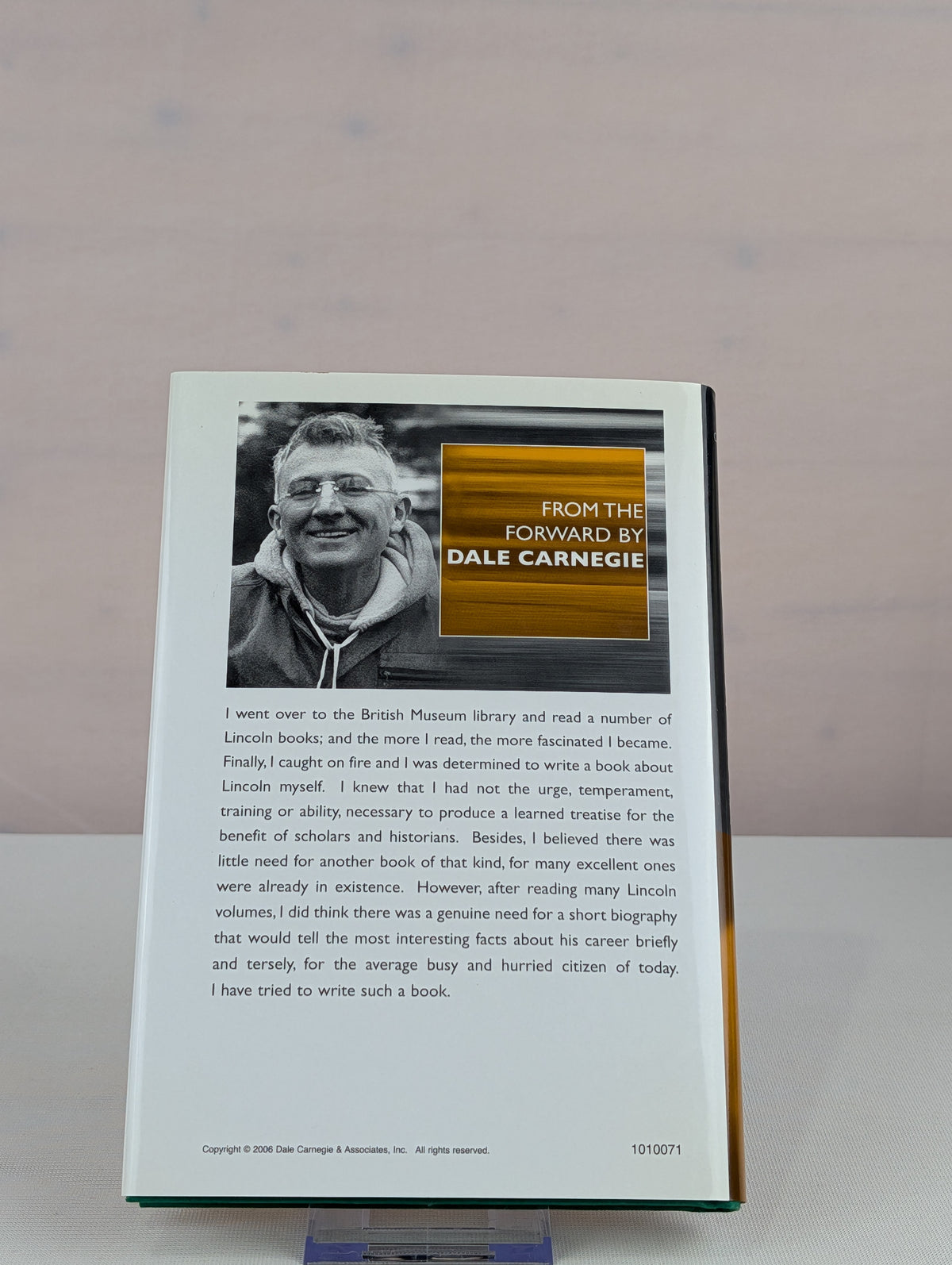 Lincoln the Unknown by Dale Carnegie