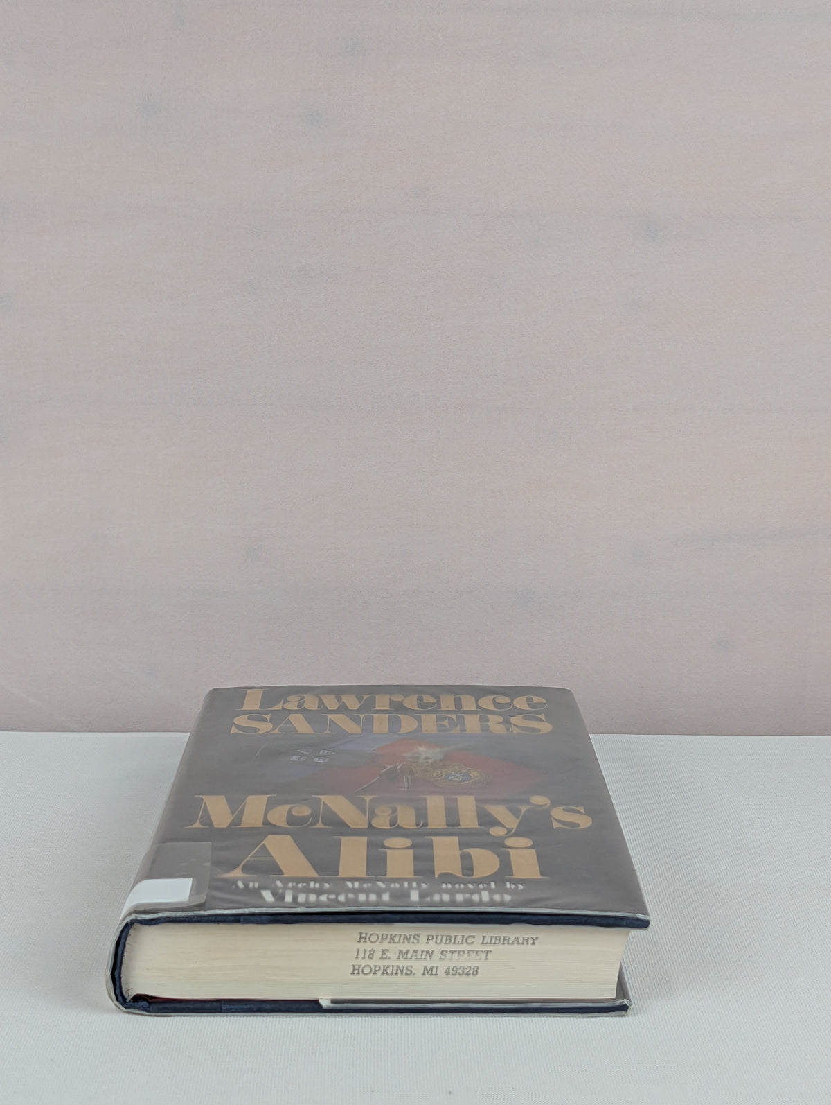 McNally's Alibi by Lawrence Sanders, Vincent Lardo