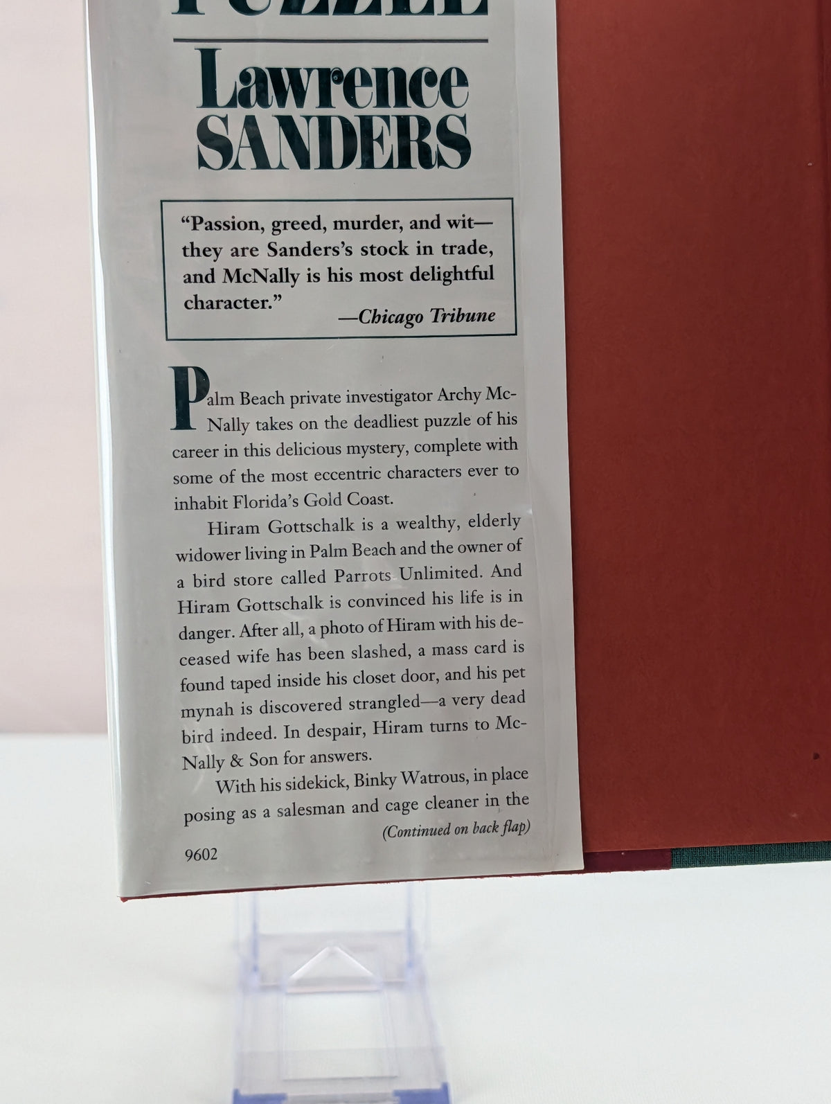 McNally's Puzzle by Lawrence Sanders