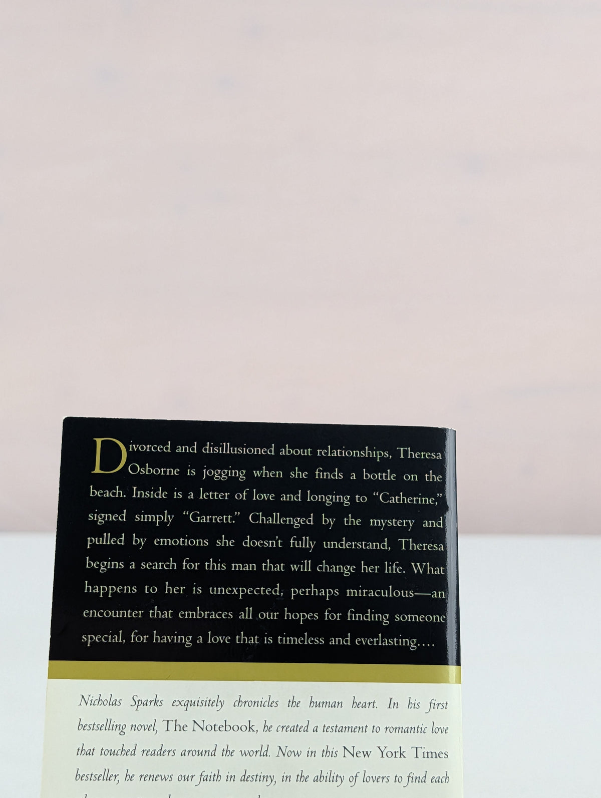 Message in a Bottle by Nicholas Sparks