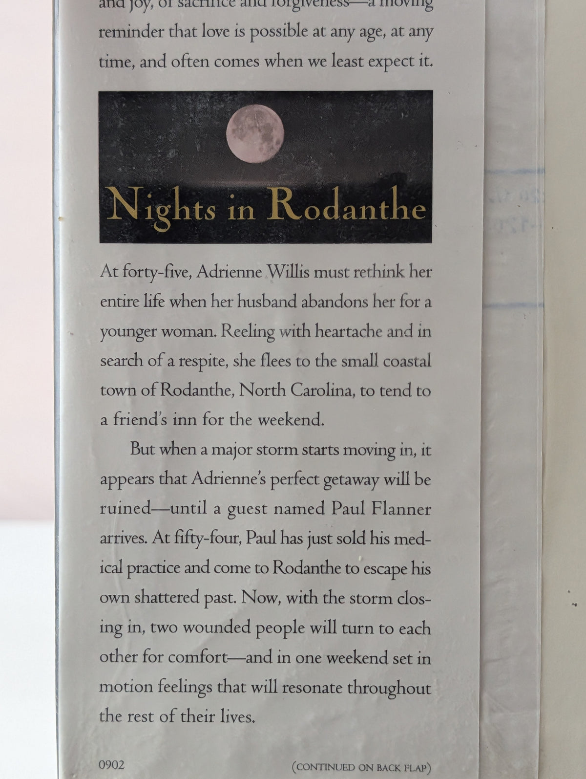 Nights in Rodanthe by Nicholas Sparks