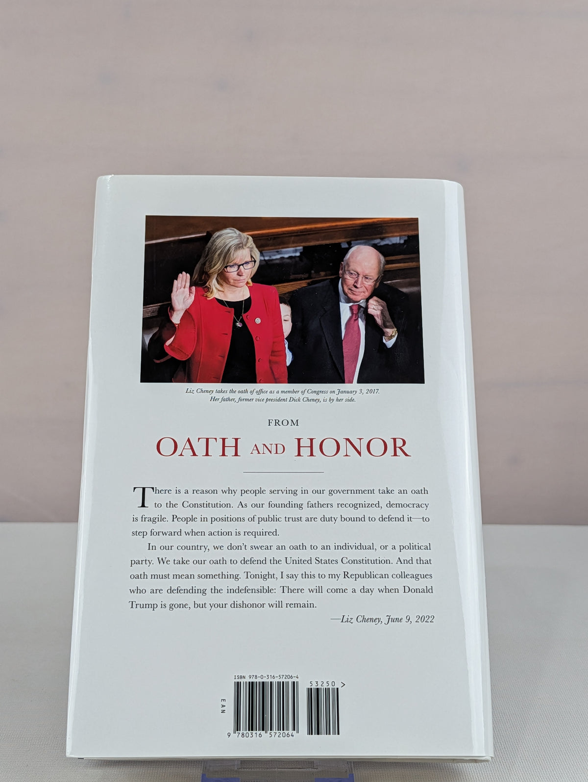 Oath and Honor: A Memoir and a Warning by Liz Cheney