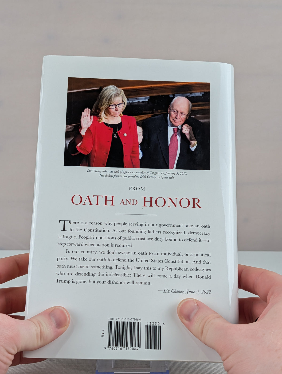 Oath and Honor: A Memoir and a Warning by Liz Cheney