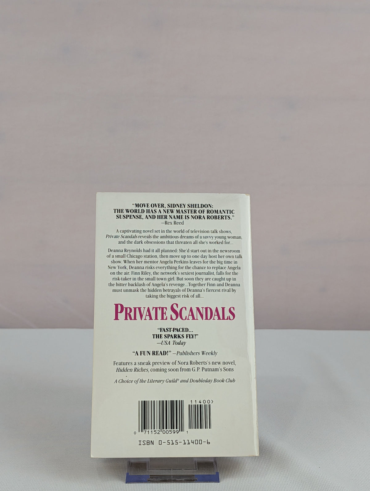 Private Scandals by Nora Roberts