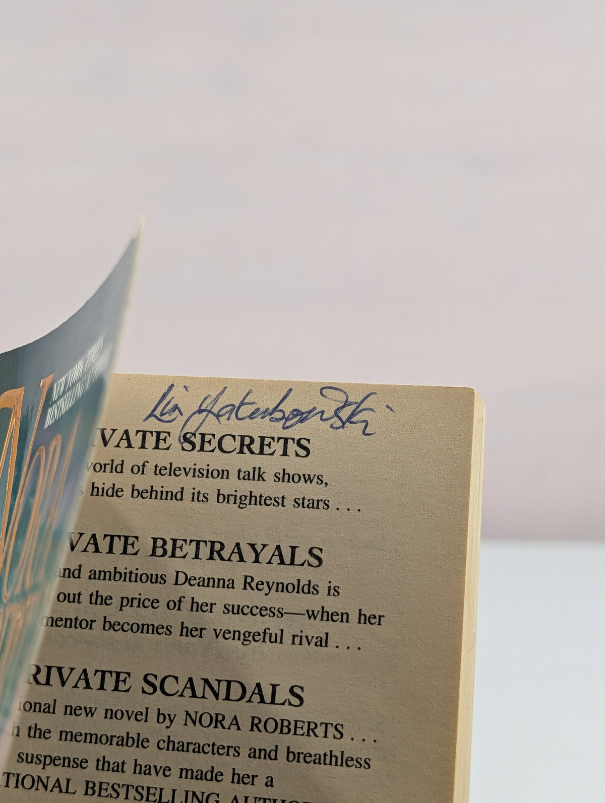 Private Scandals by Nora Roberts