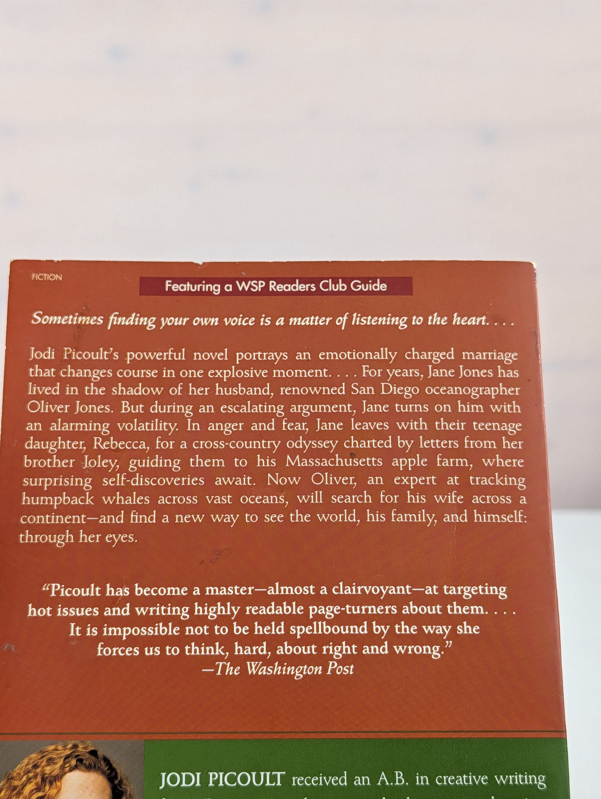 Songs of the Humpback Whale: A Novel (Wsp Readers Club) by Jodi Picoult