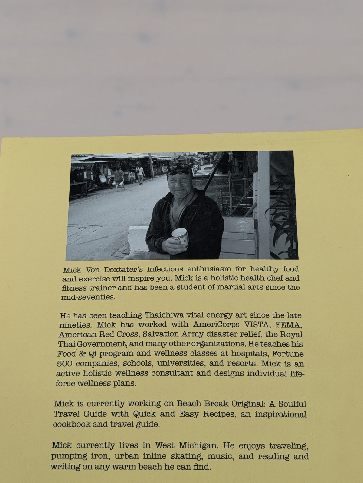 Surfer Mick's Beach to Table: Nollie Recipes From Coast to Coast by Mick Von Doxtater