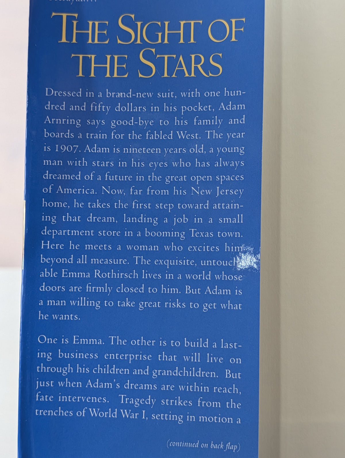 The Sight of the Stars : A Novel by Belva Plain