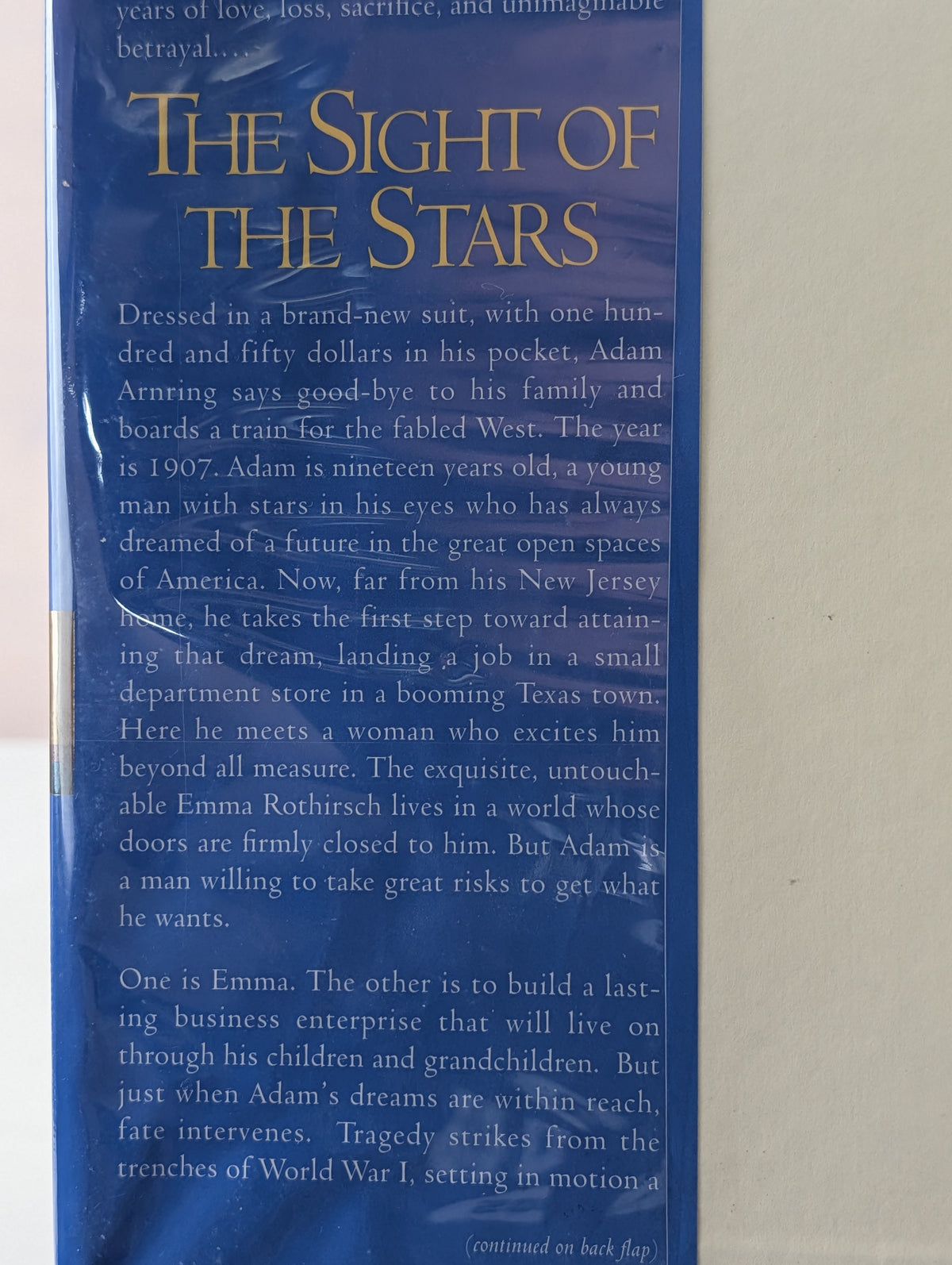 The Sight of the Stars : A Novel by Belva Plain