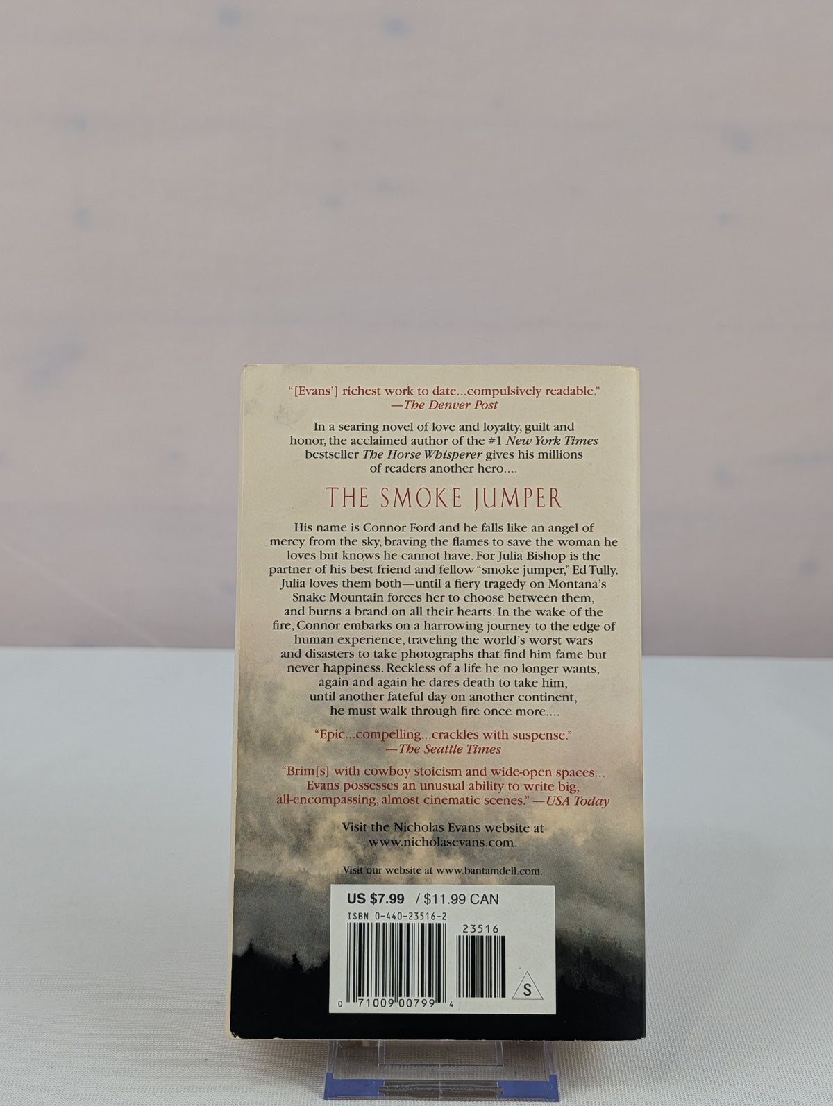 The Smoke Jumper: A Novel by Nicholas Evans