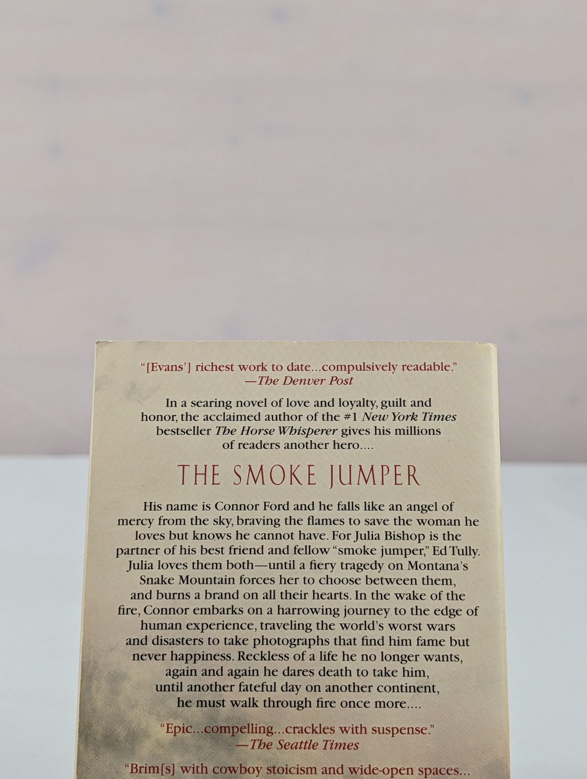 The Smoke Jumper: A Novel by Nicholas Evans