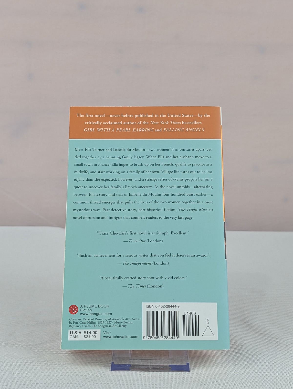 The Virgin Blue: A Novel by Tracy Chevalier
