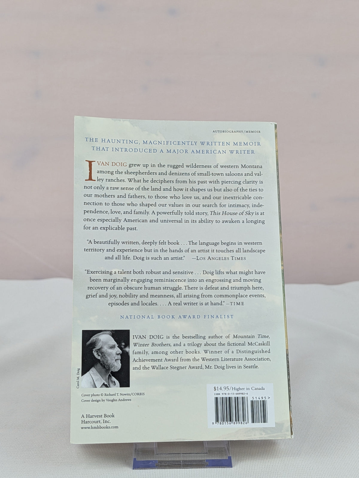 This House Of Sky: Landscapes of a Western Mind – A Powerful Memoir of the American West by Ivan Doig