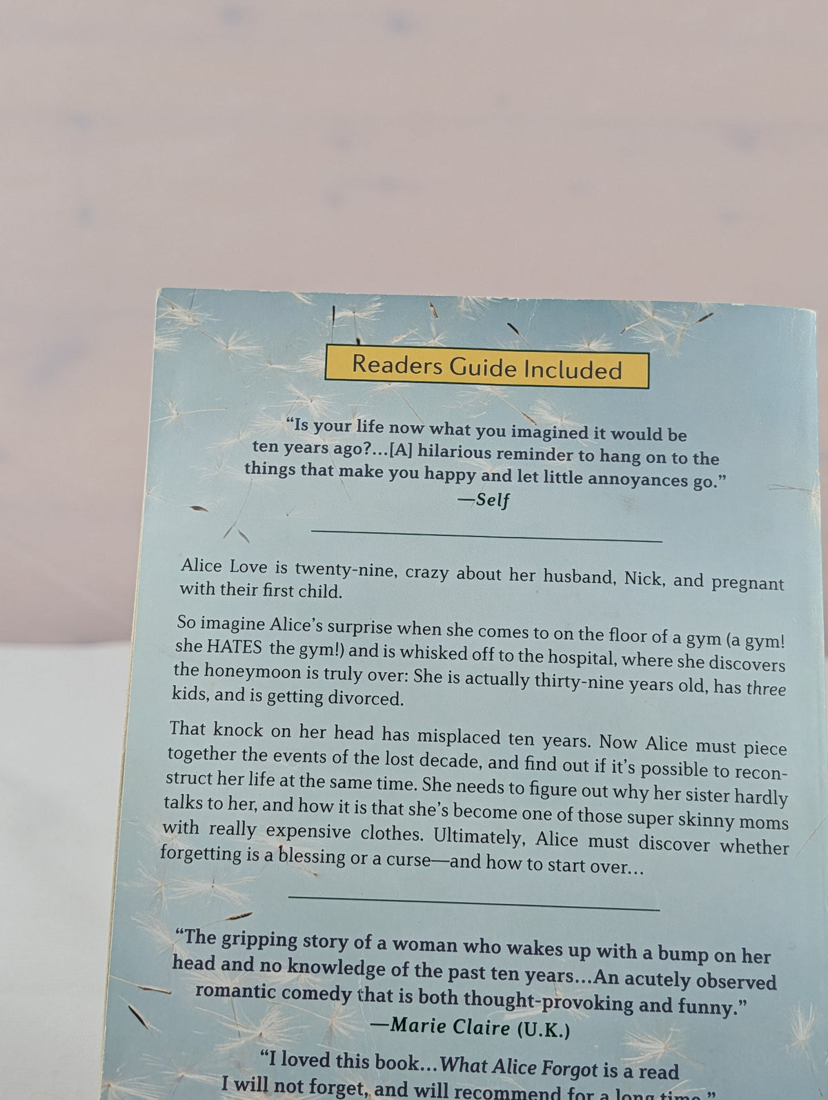 What Alice Forgot by Liane Moriarty